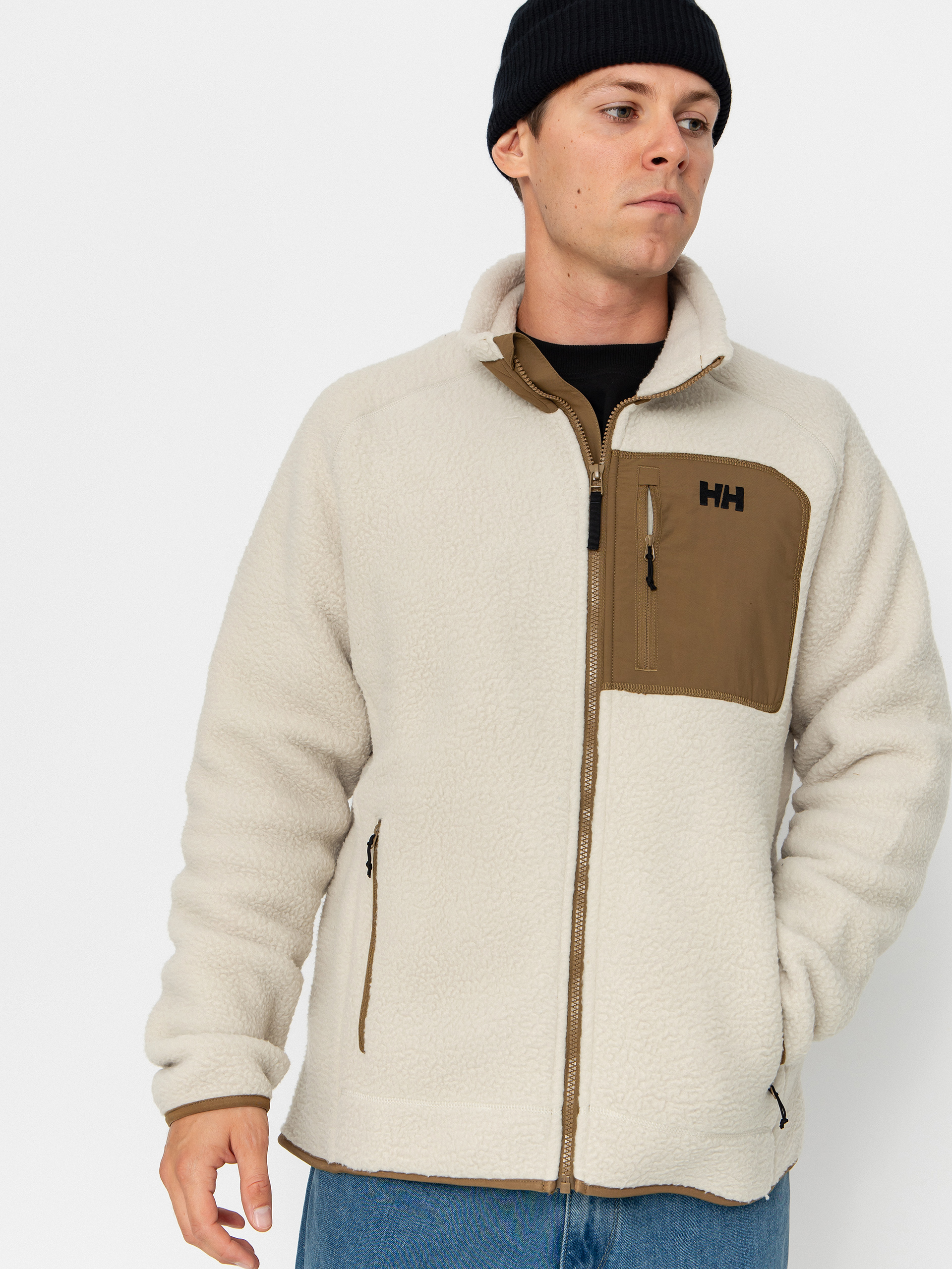 Флісовий светр Helly Hansen Panorama Pile Block (pelican)