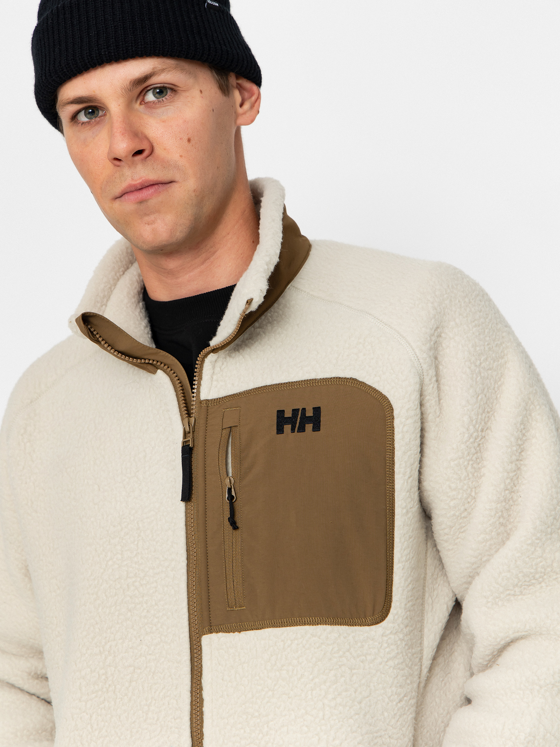 Чоловічий Флісовий светр Helly Hansen Panorama Pile Block (pelican)