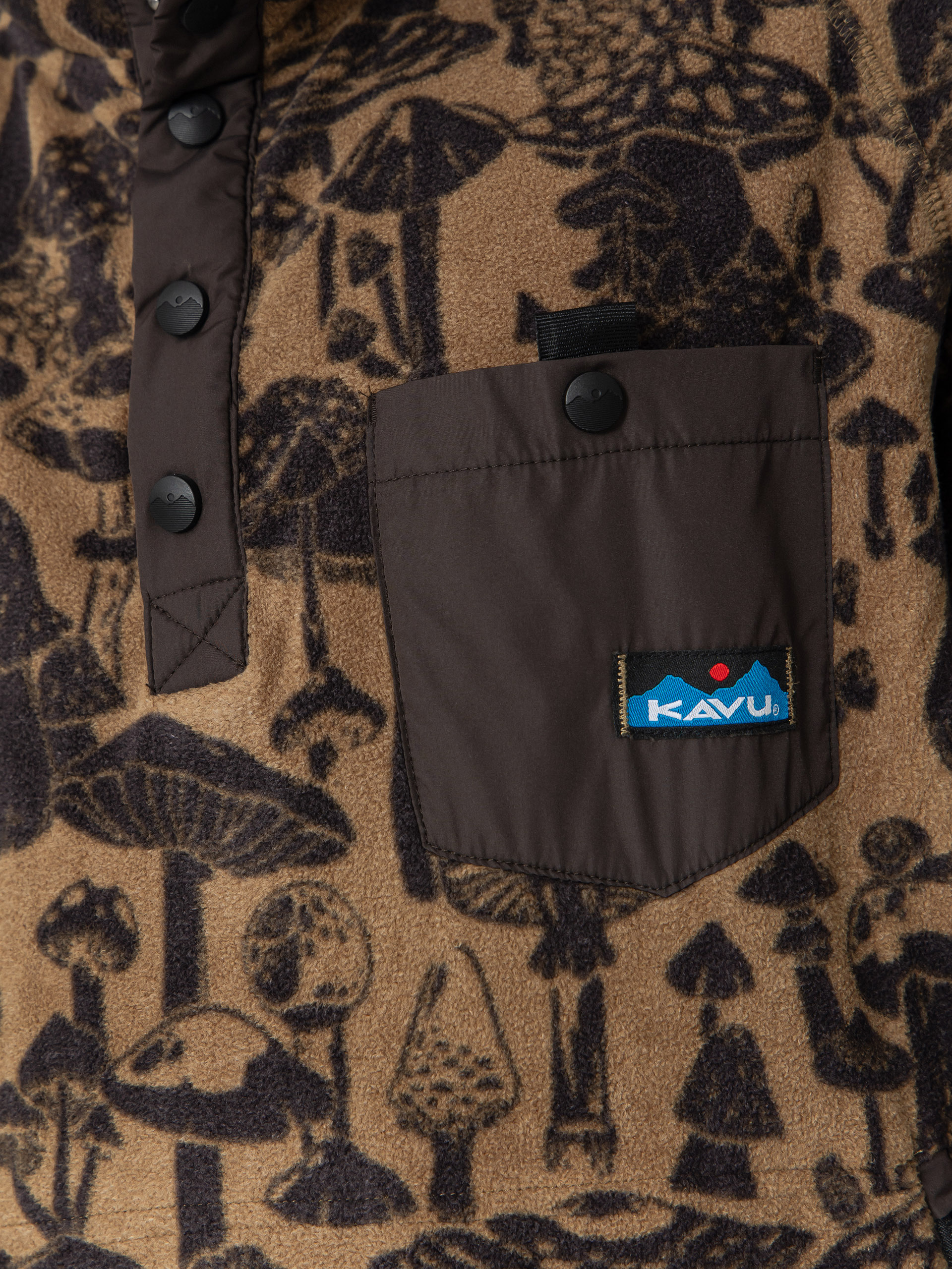 Чоловічий Флісовий светр Kavu Teannaway (mushroom seeker)