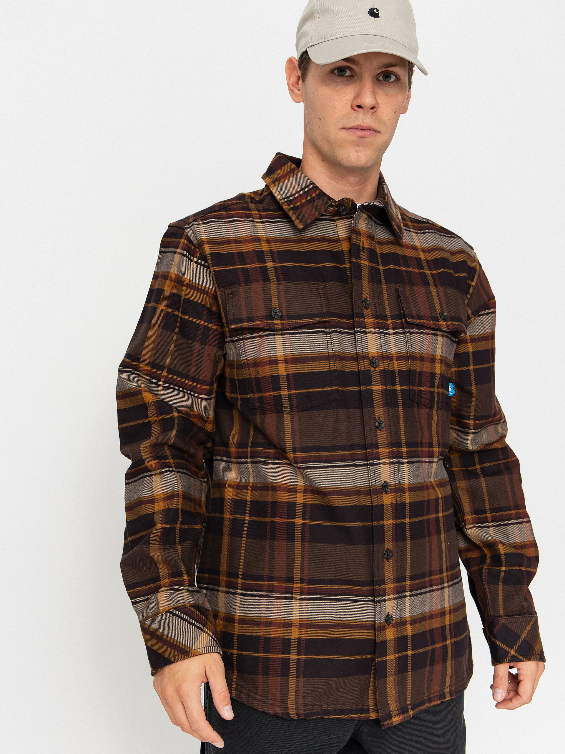 Сорочка Kavu Carrick Bend (darkwood trail)