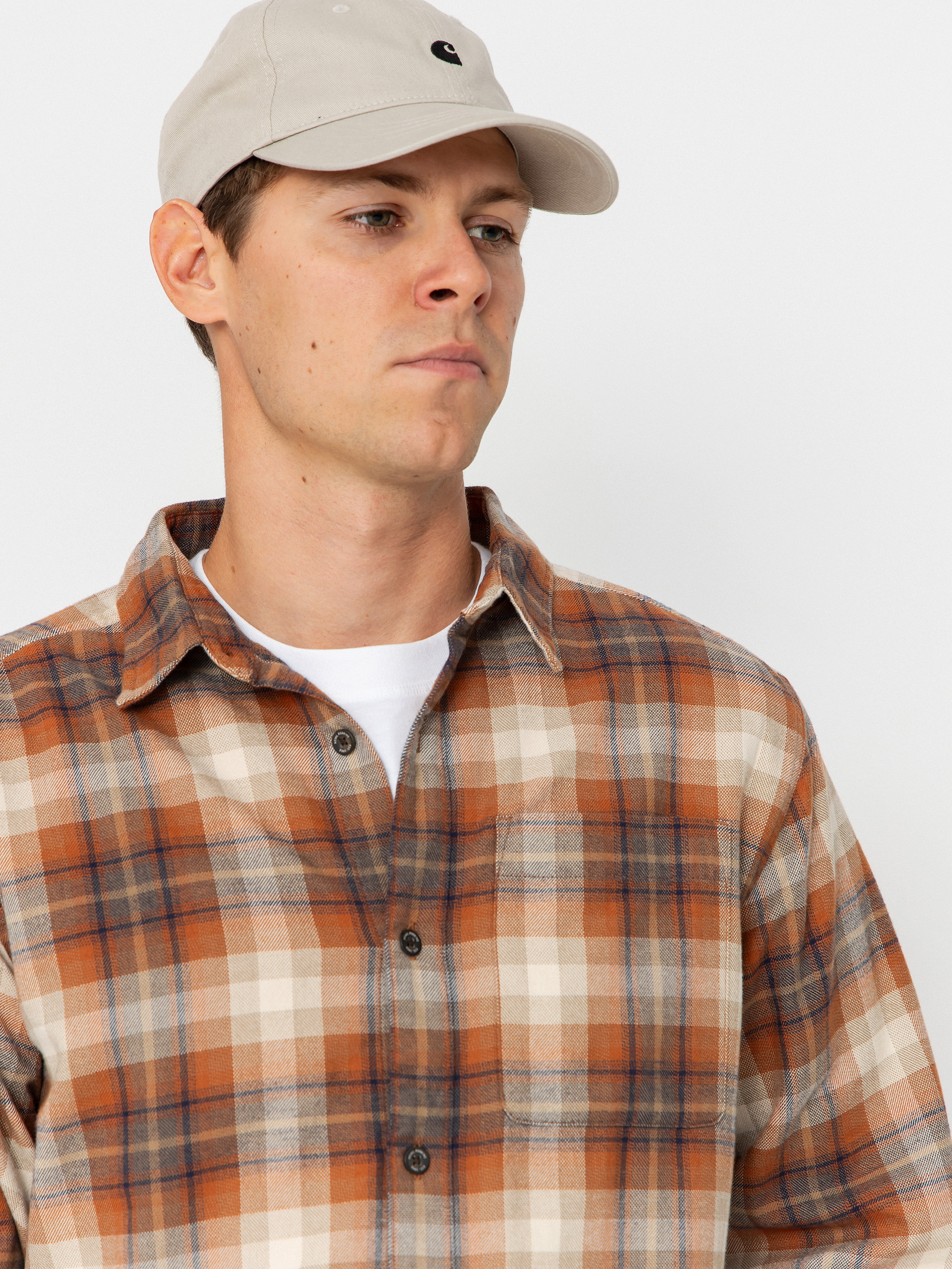 Сорочка Royal Robbins Lieback Organic Cotton Flannel (rust brown dipsea pld)