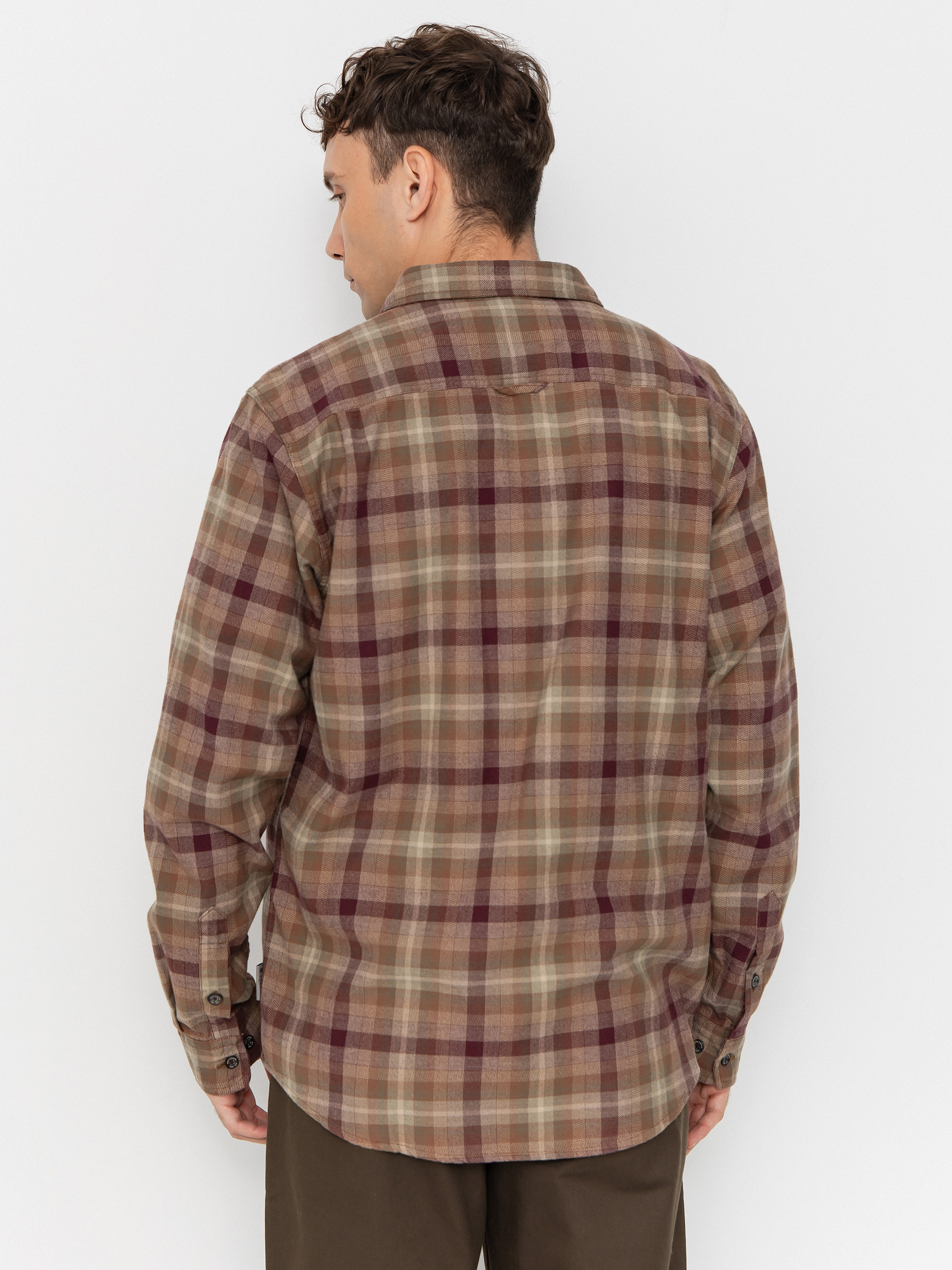 Сорочка Royal Robbins Lieback Organic Cotton Flannel (dusty olive dipsea pld)