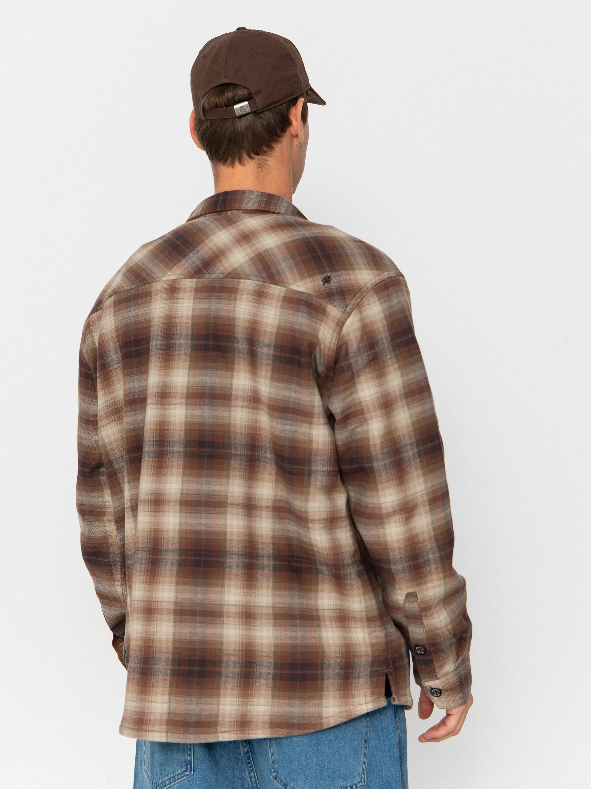 Сорочка Royal Robbins Snowcap Lined Flannel (seal brown tioga pld)