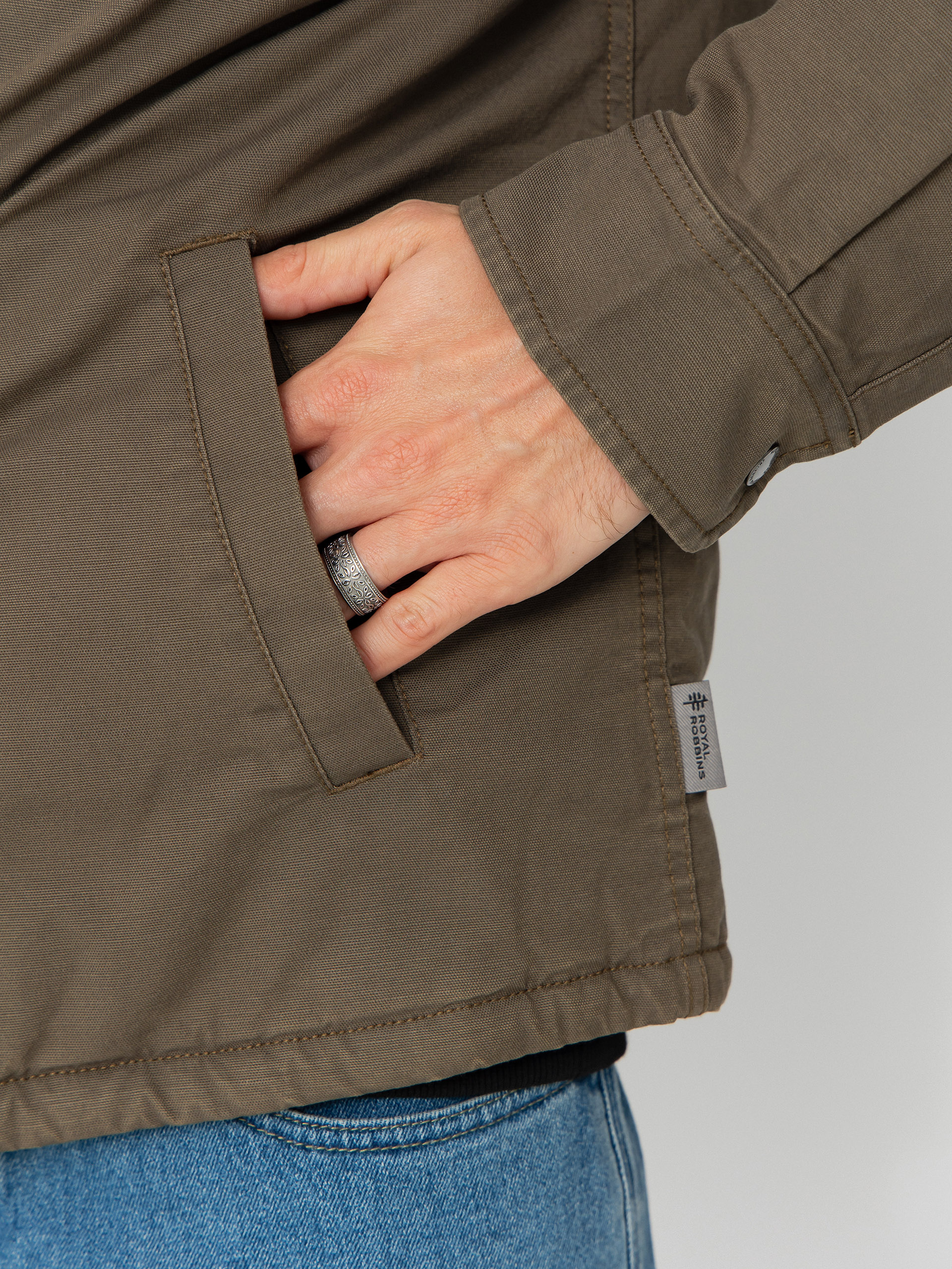 Куртка Royal Robbins El Cap Canvas Shacket (forester)