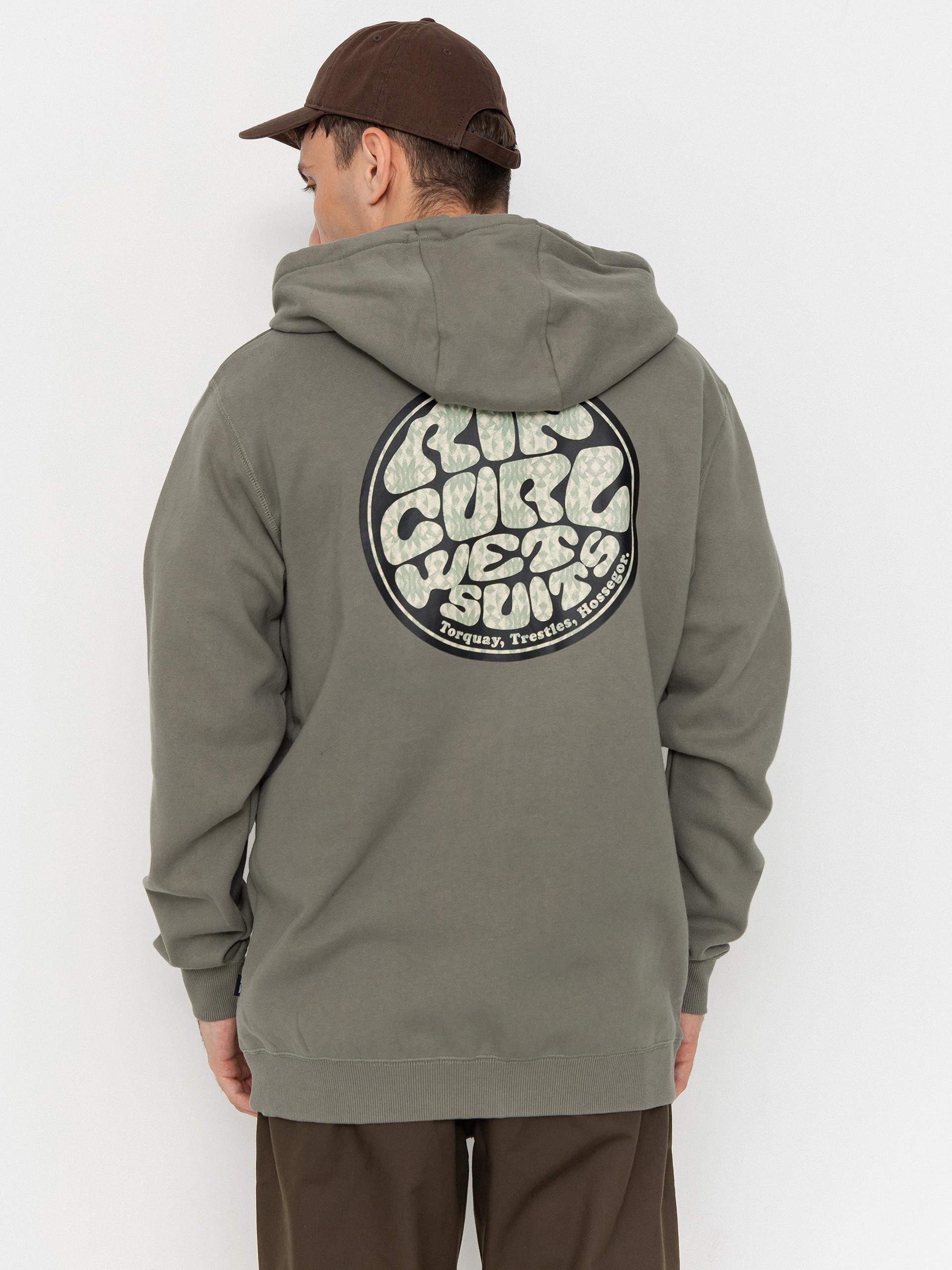 Худі Rip Curl Wettie Passage Icon ZHD (cactus green)