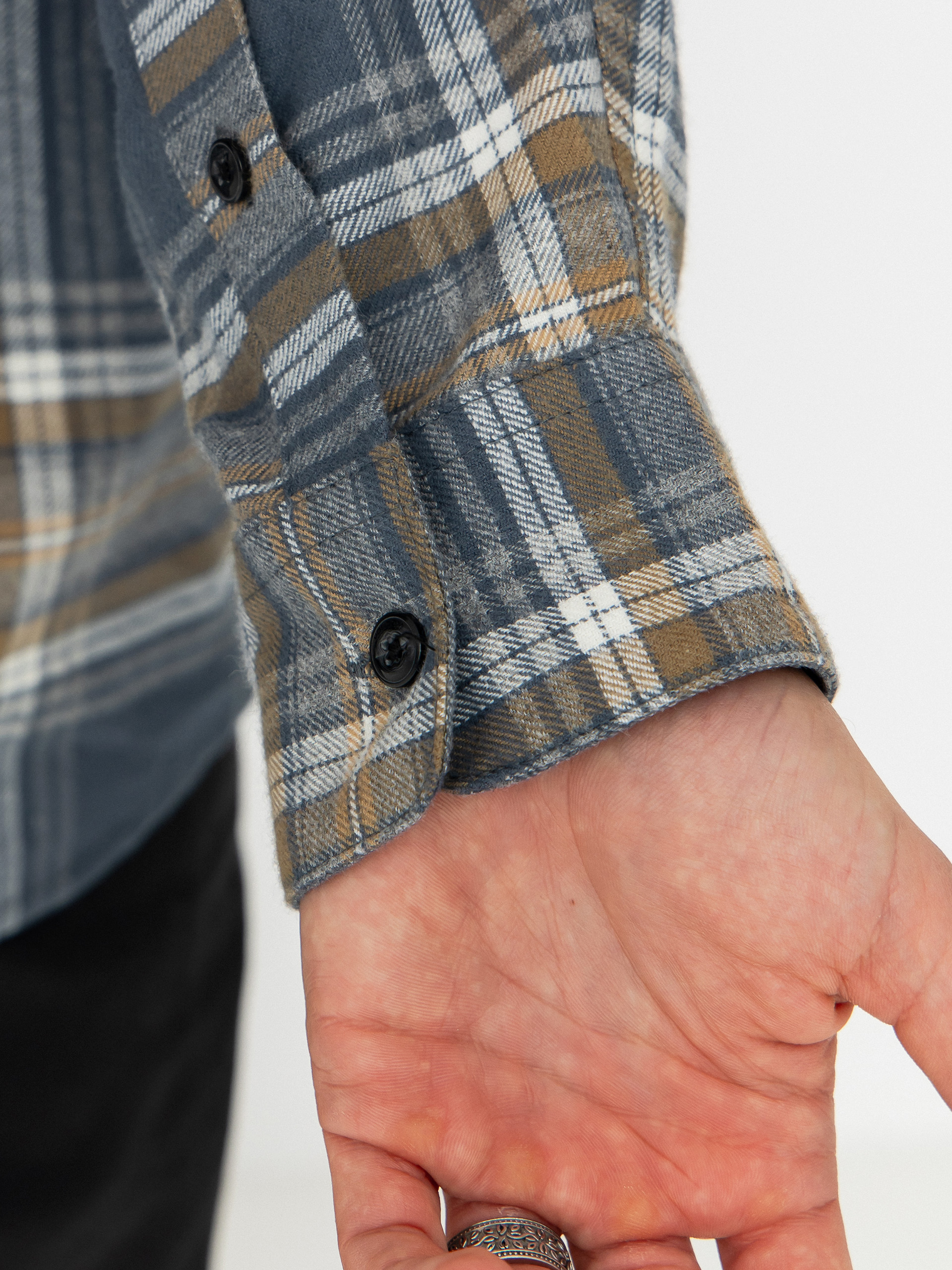 Сорочка Volcom Netastone Flannel (dark slate)