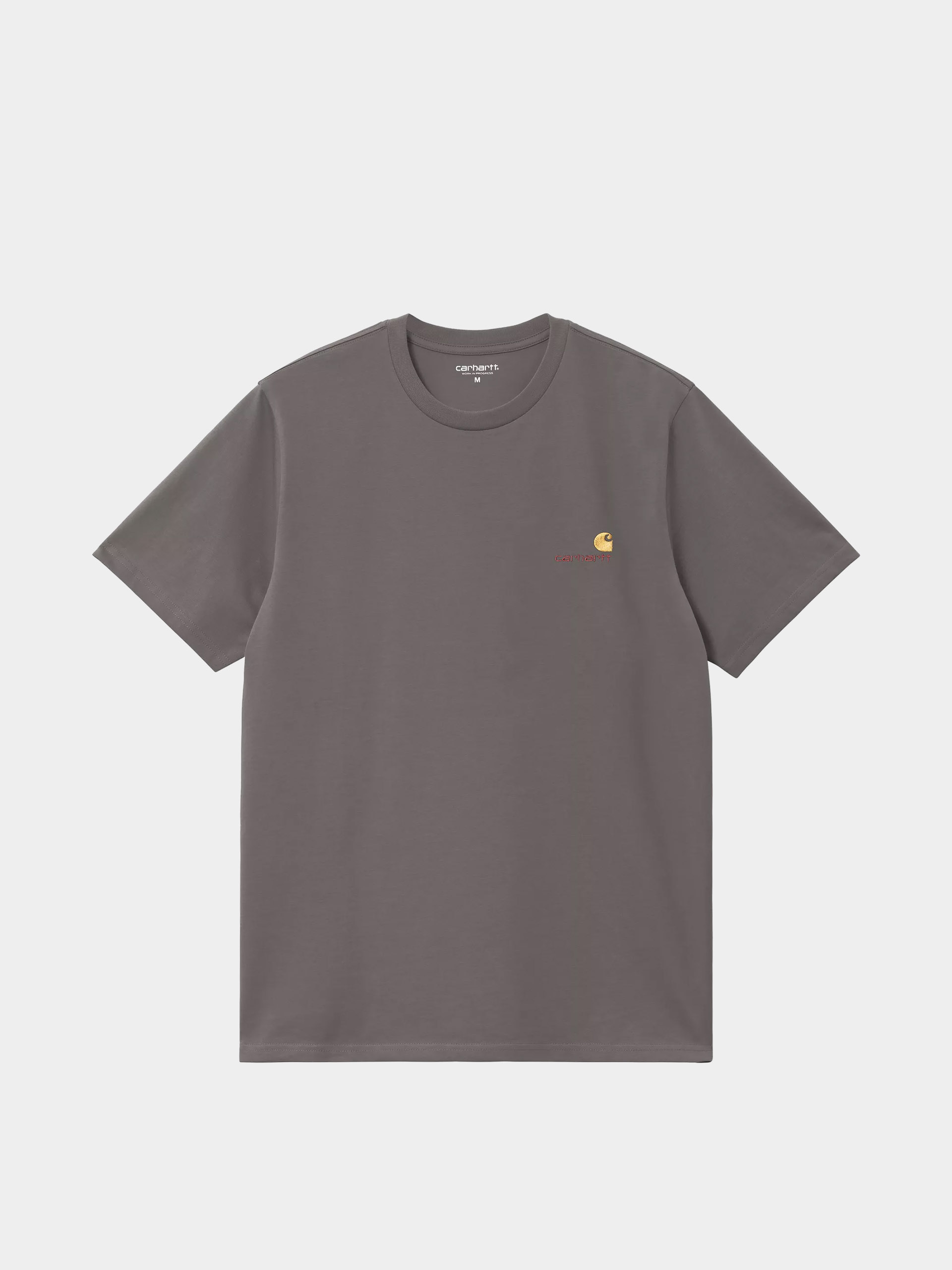 Футболка Carhartt WIP American Script (porphyry)