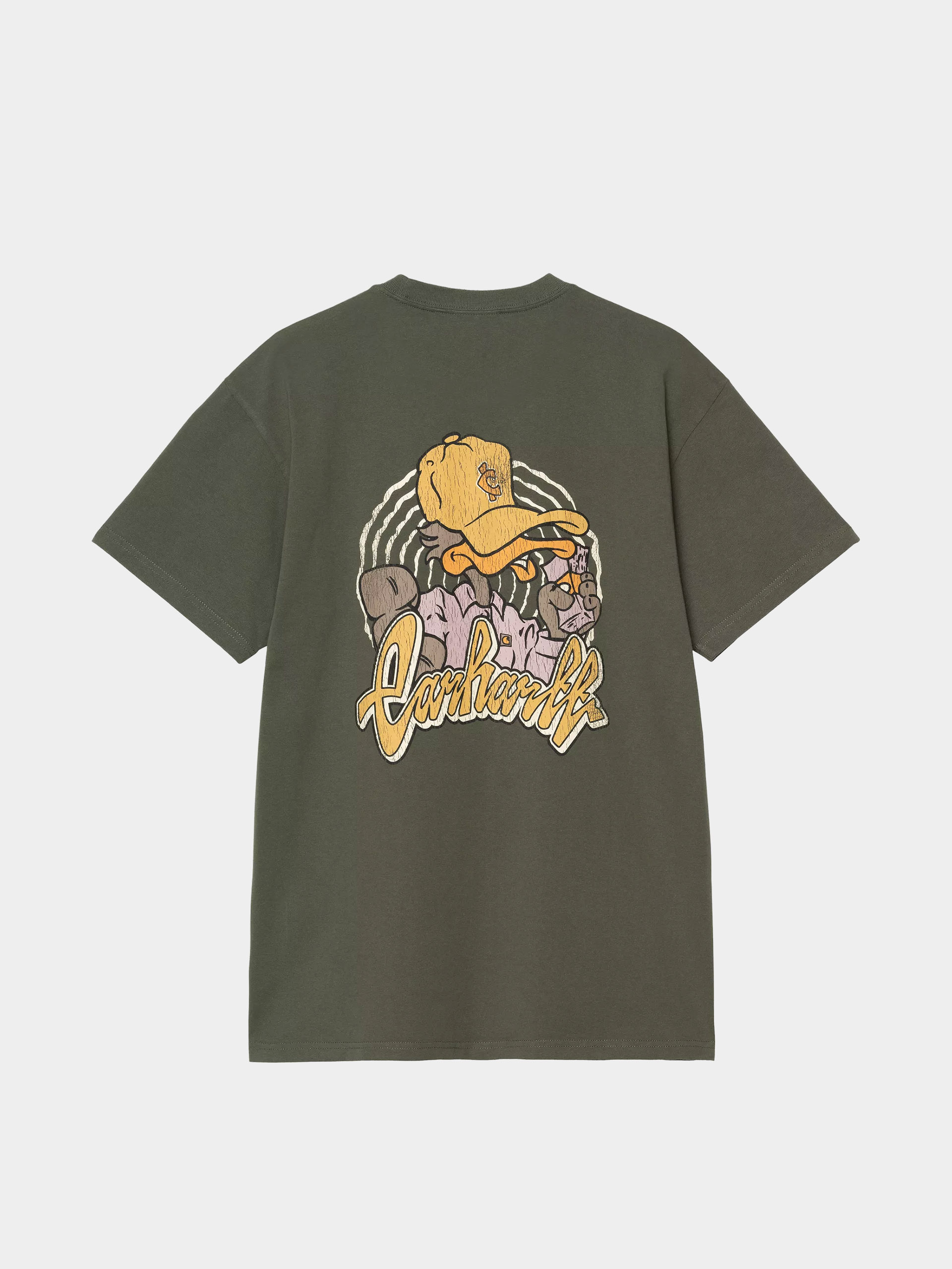 Футболка Carhartt WIP Chedda (opuntia/heavy stone wash)