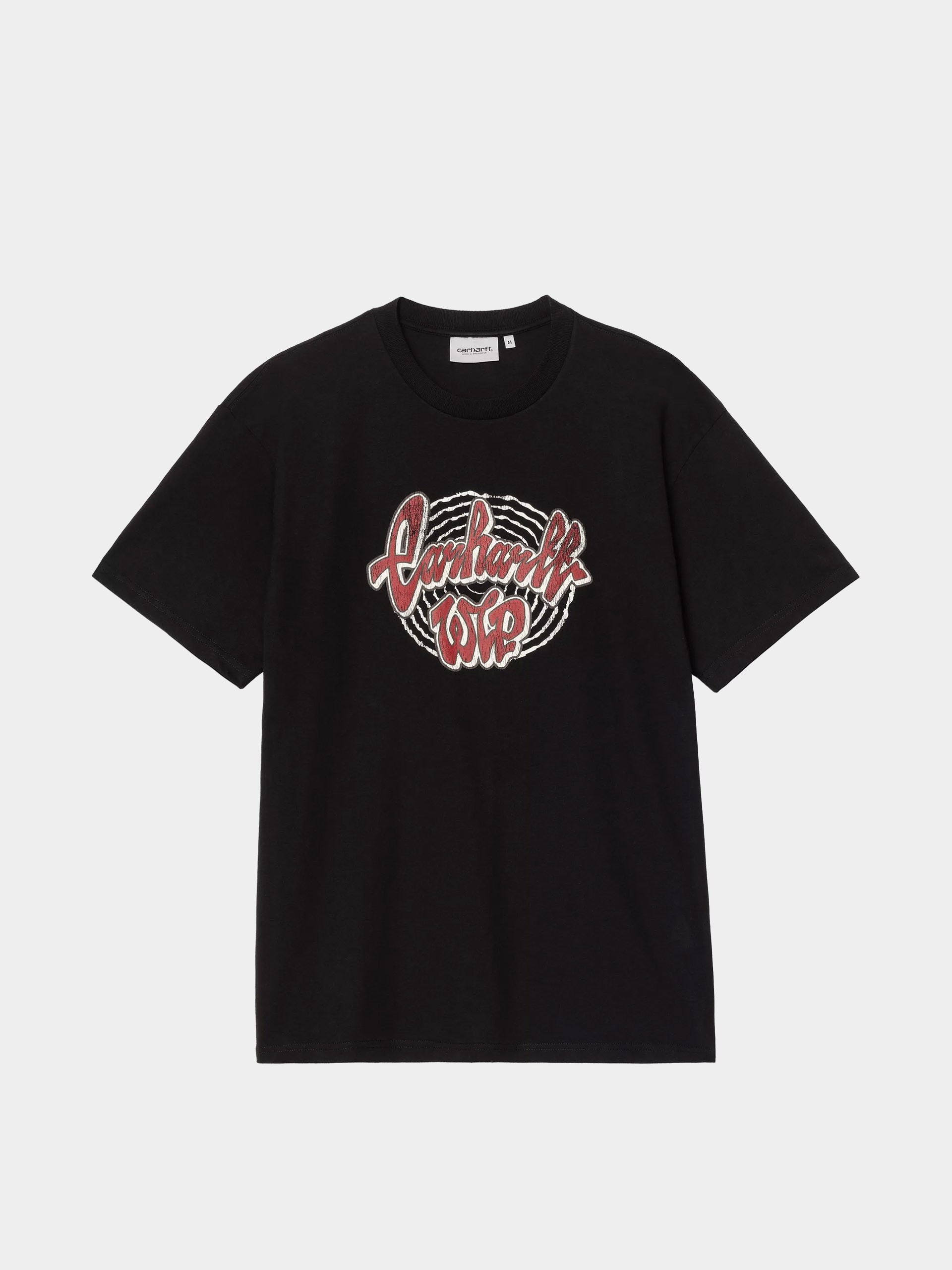 Футболка Carhartt WIP Chedda (black/heavy stone wash)