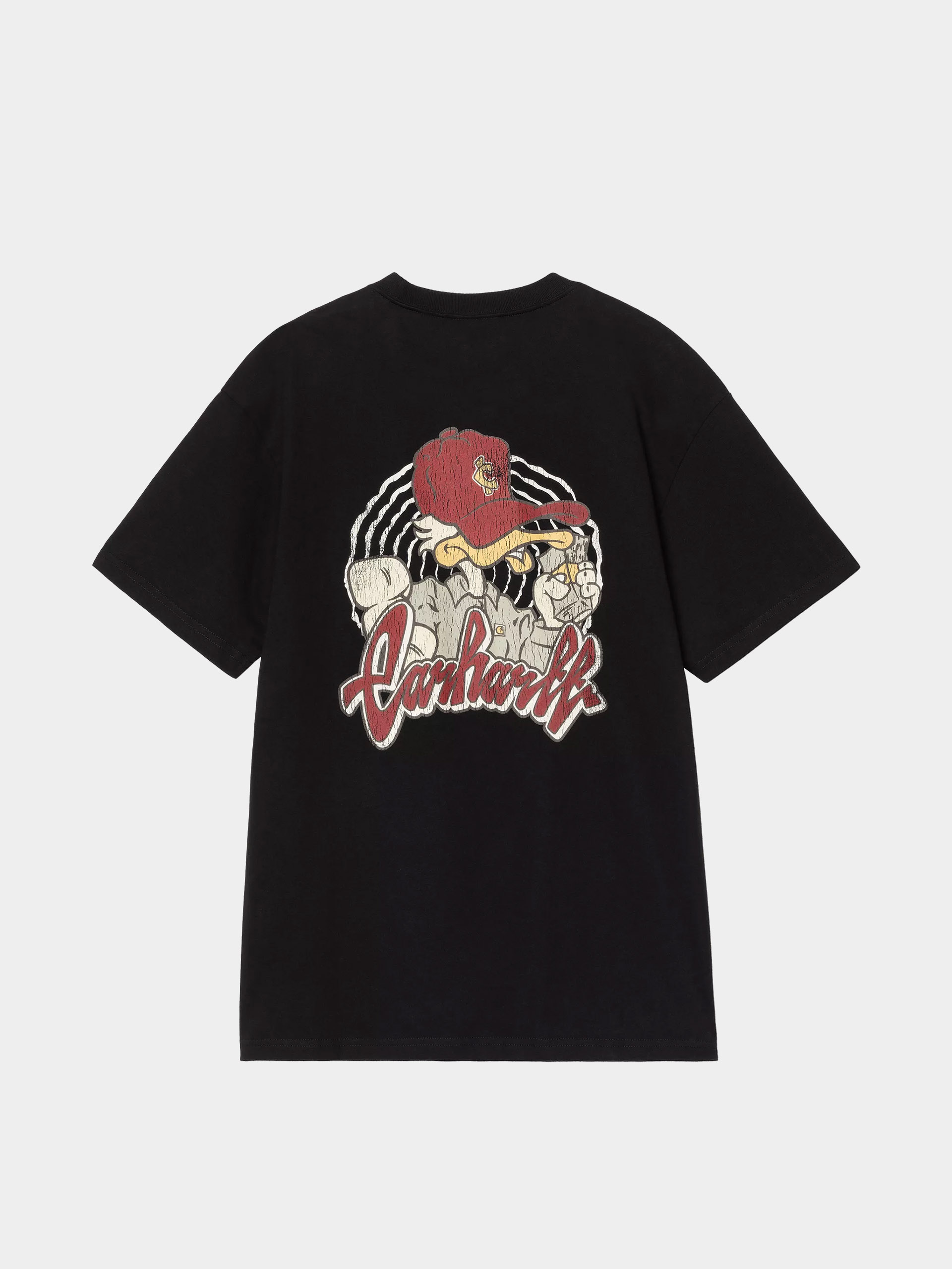 Футболка Carhartt WIP Chedda (black/heavy stone wash)