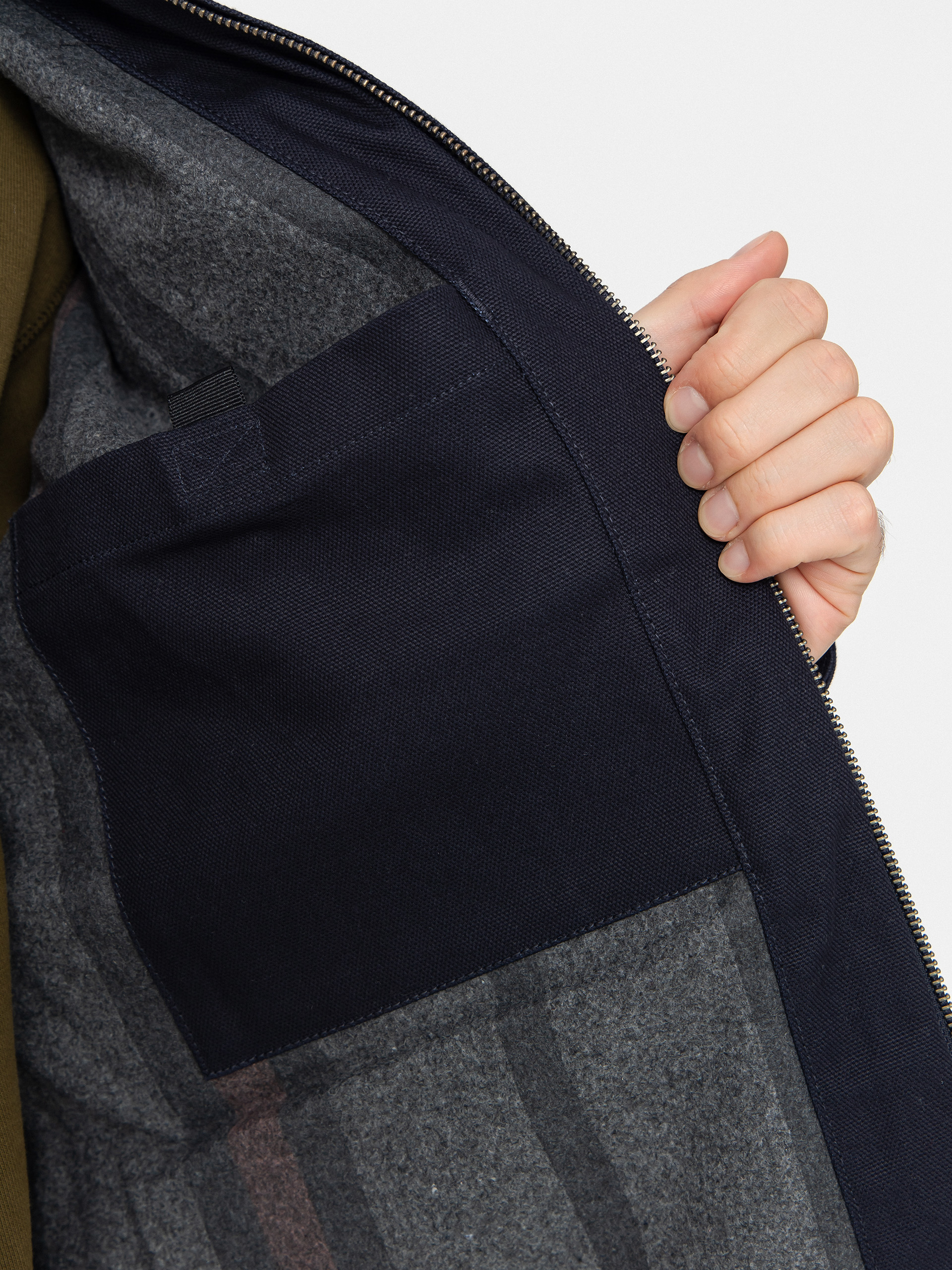 Куртка Carhartt WIP Detroit (dark navy/black/rigid)