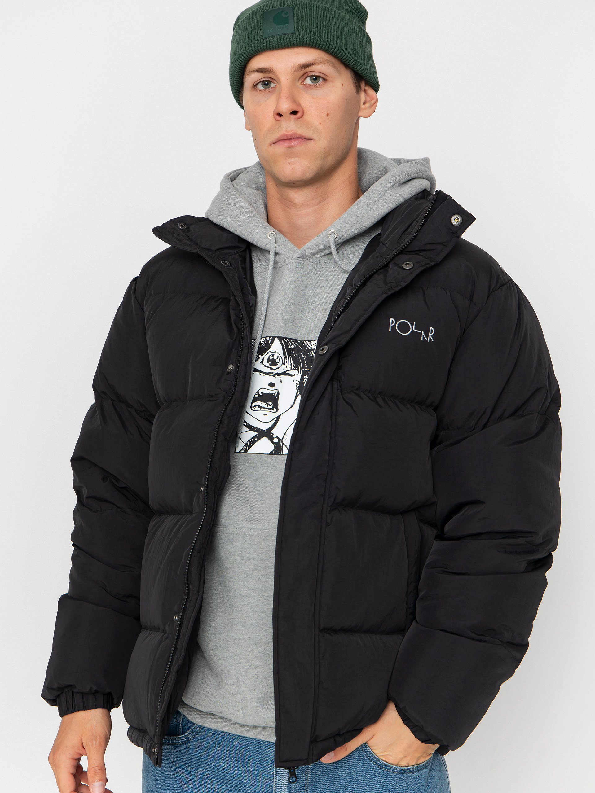 Куртка Polar Skate Basic Puffer (black)