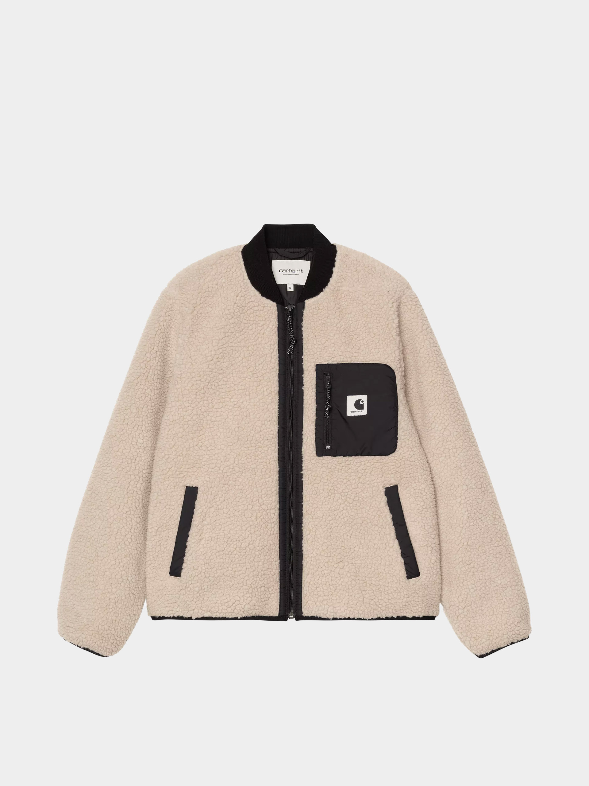 Куртка Carhartt WIP Janet Wmn (fleur de sel/black)