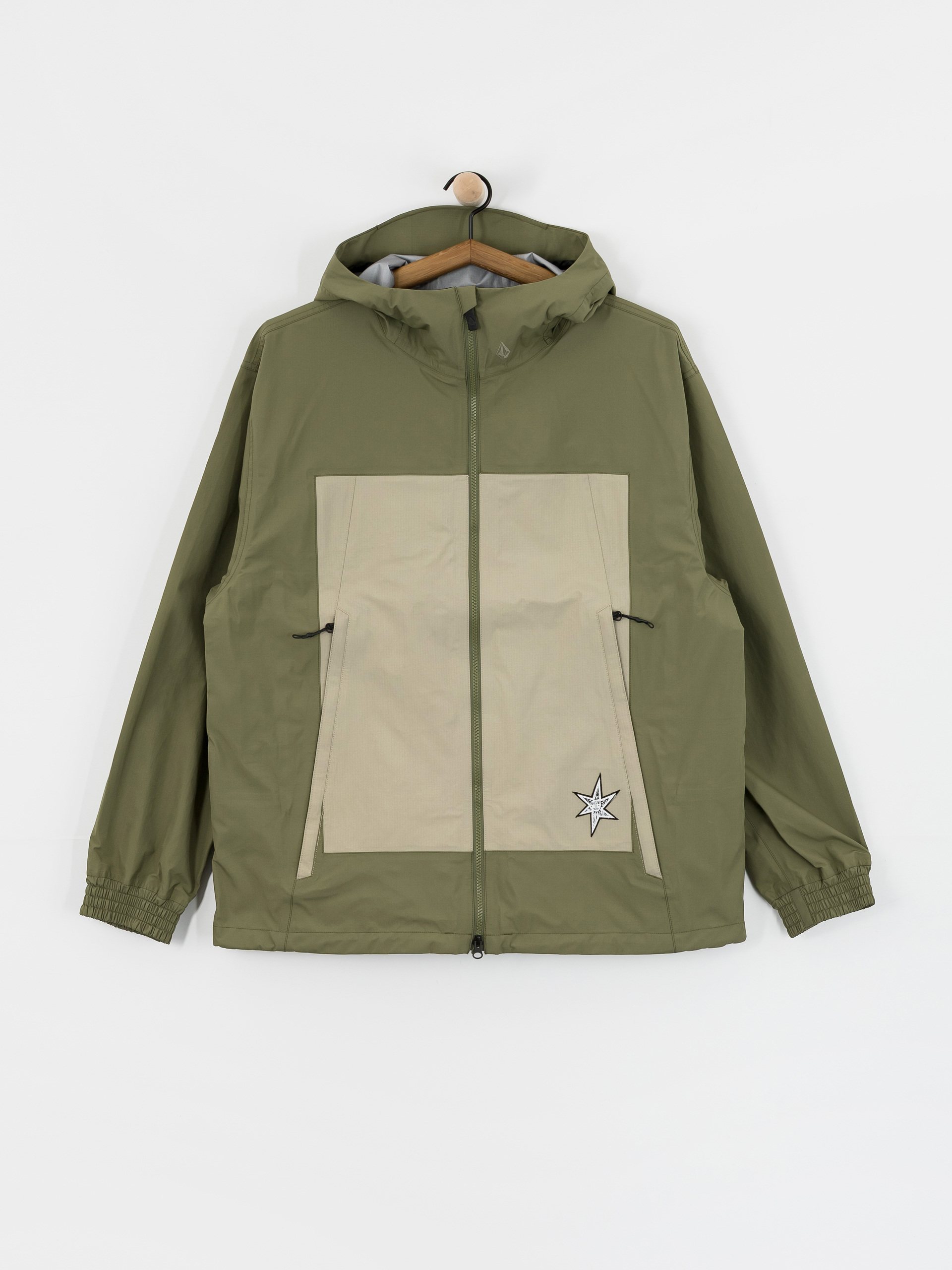Сноубордична куртка Volcom Arthur 3L (dark olive)