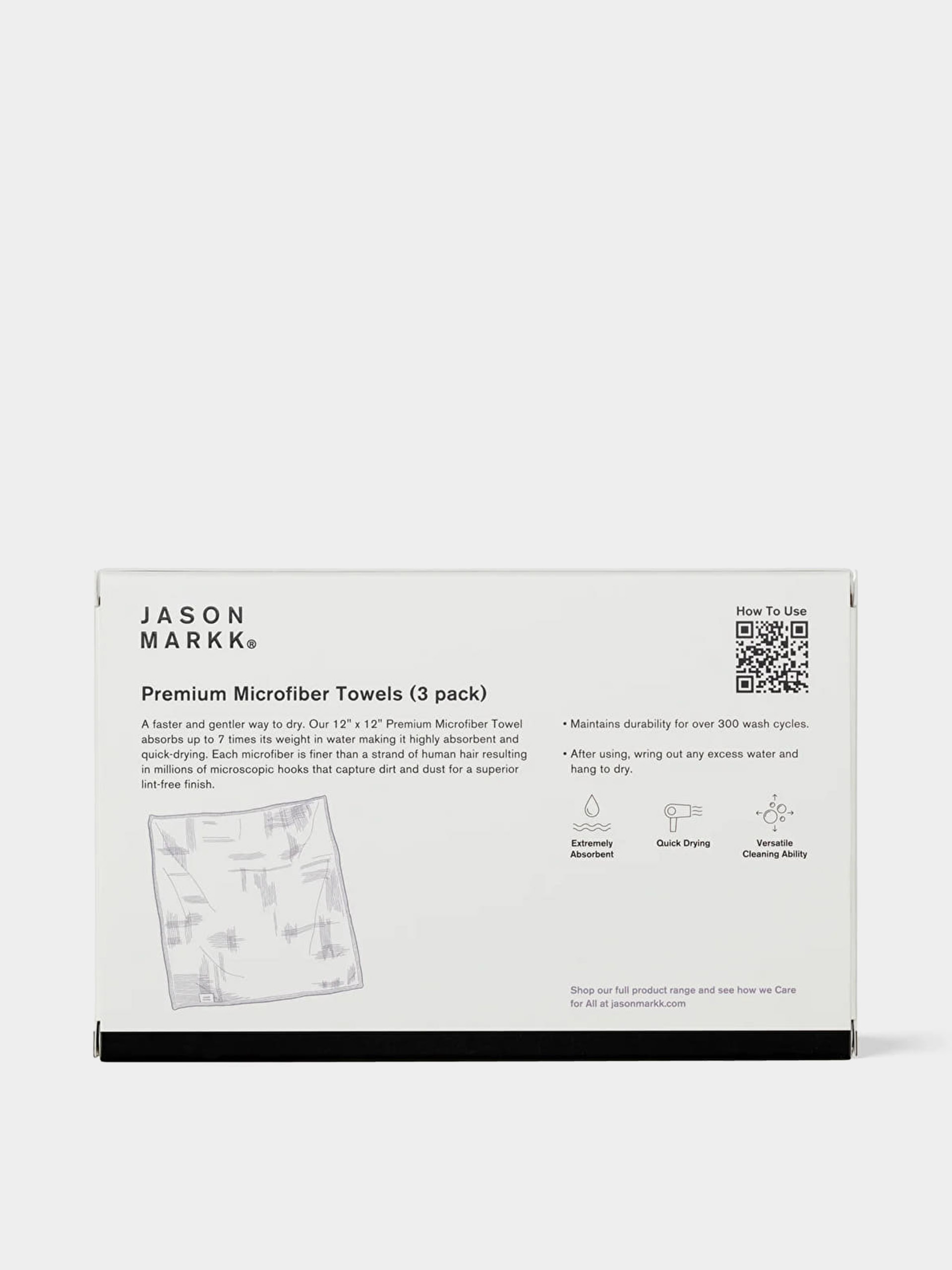 Рушник Jason Markk Premium Microfiber 3 Pack 