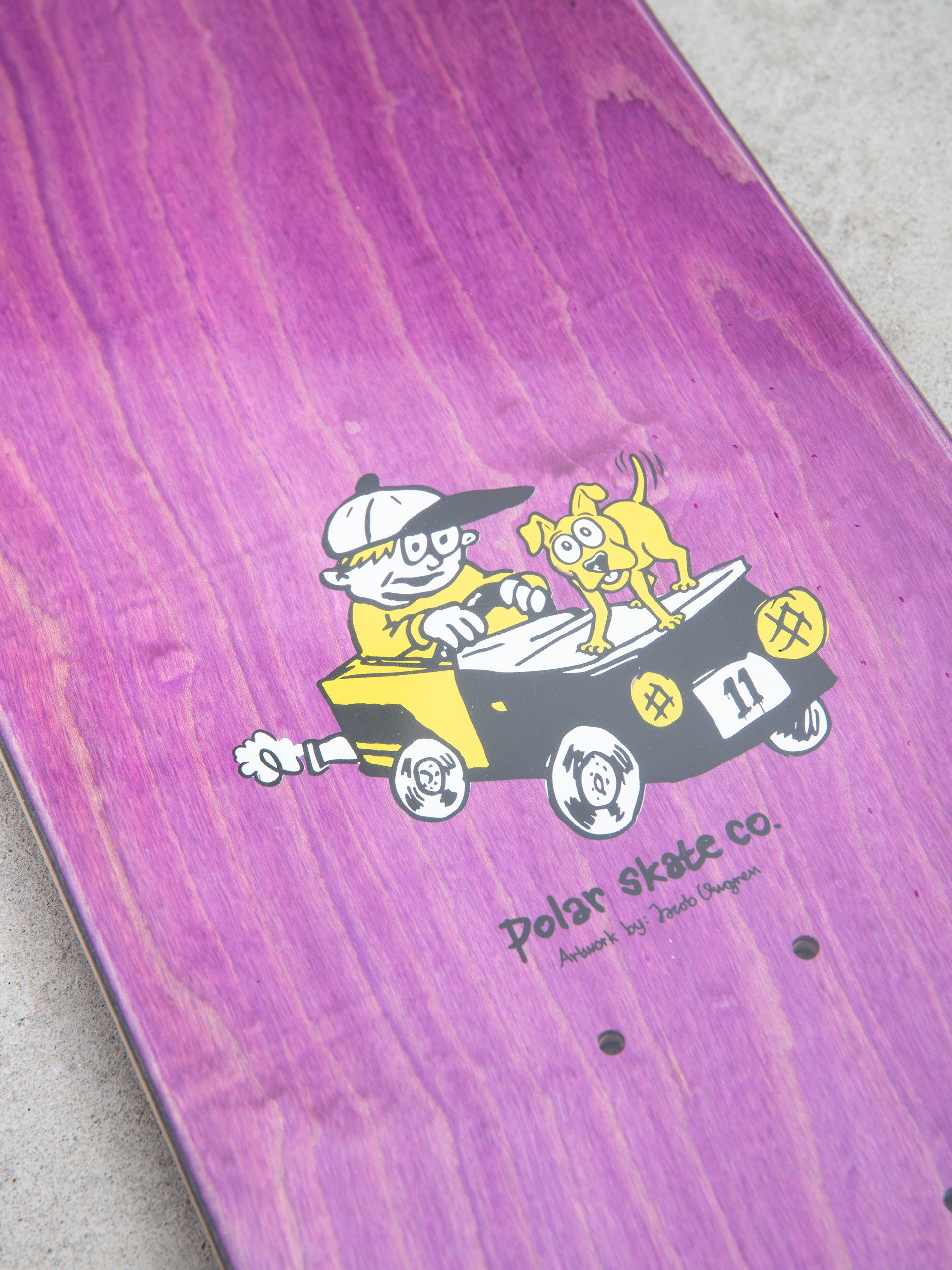 Декa Polar Skate Emile Laurent Bus Stop 