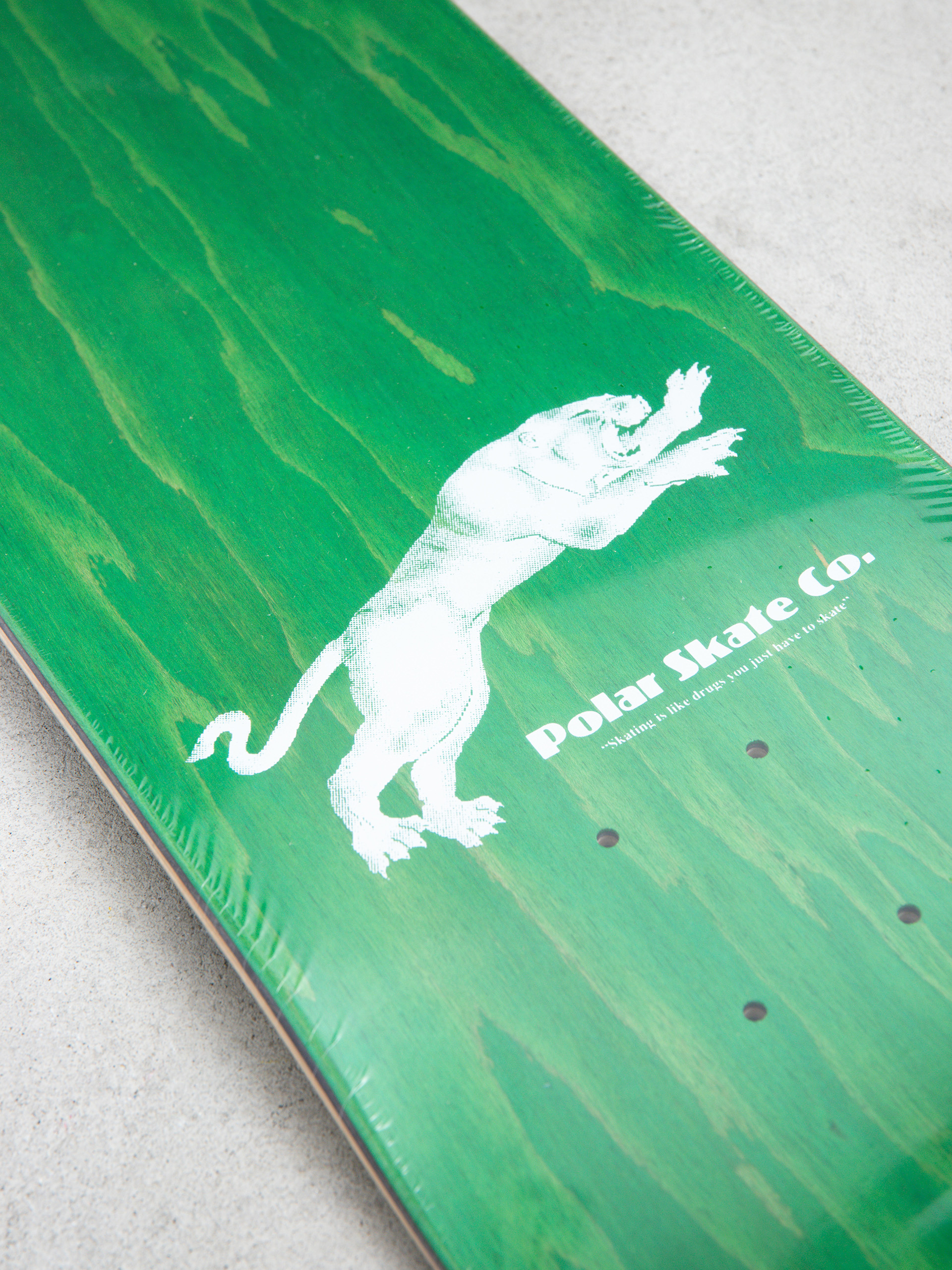 Декa Polar Skate David Stenstrom Tape & Panther (black)