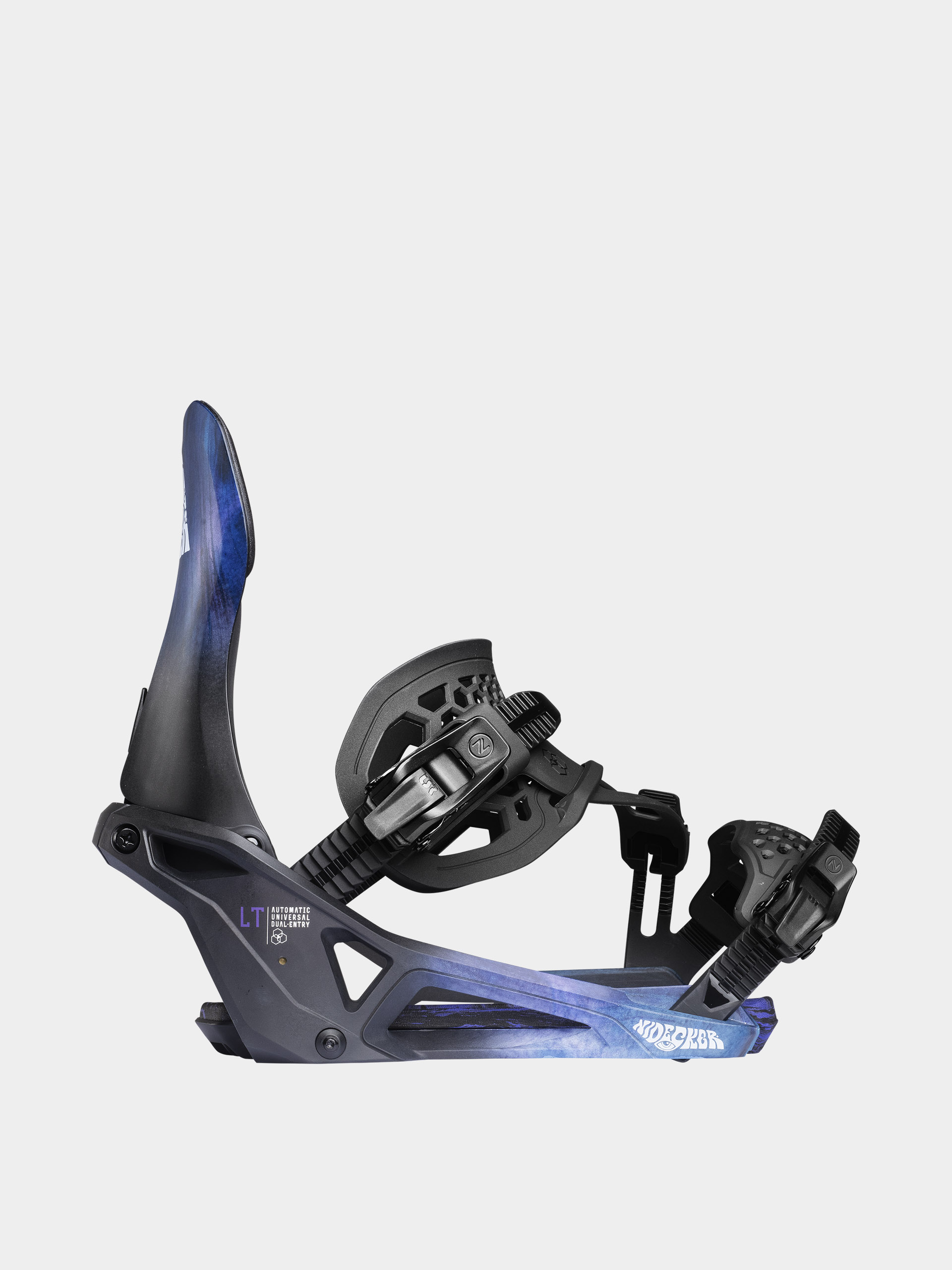 Сноубордичні кріплення Nidecker Lt Supermatic (bio black)