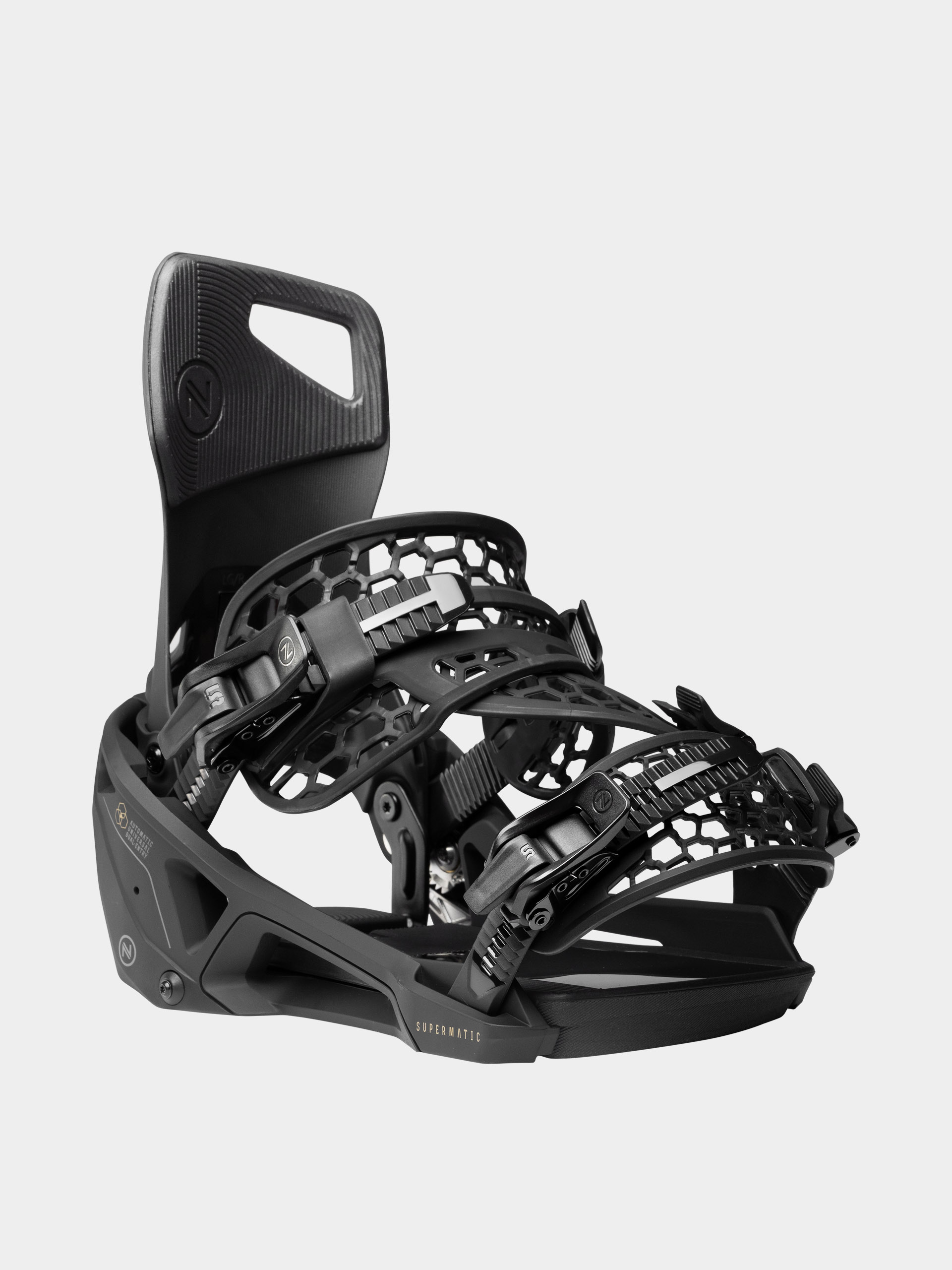 Сноубордичні кріплення Nidecker Og Supermatic - чорний (black)