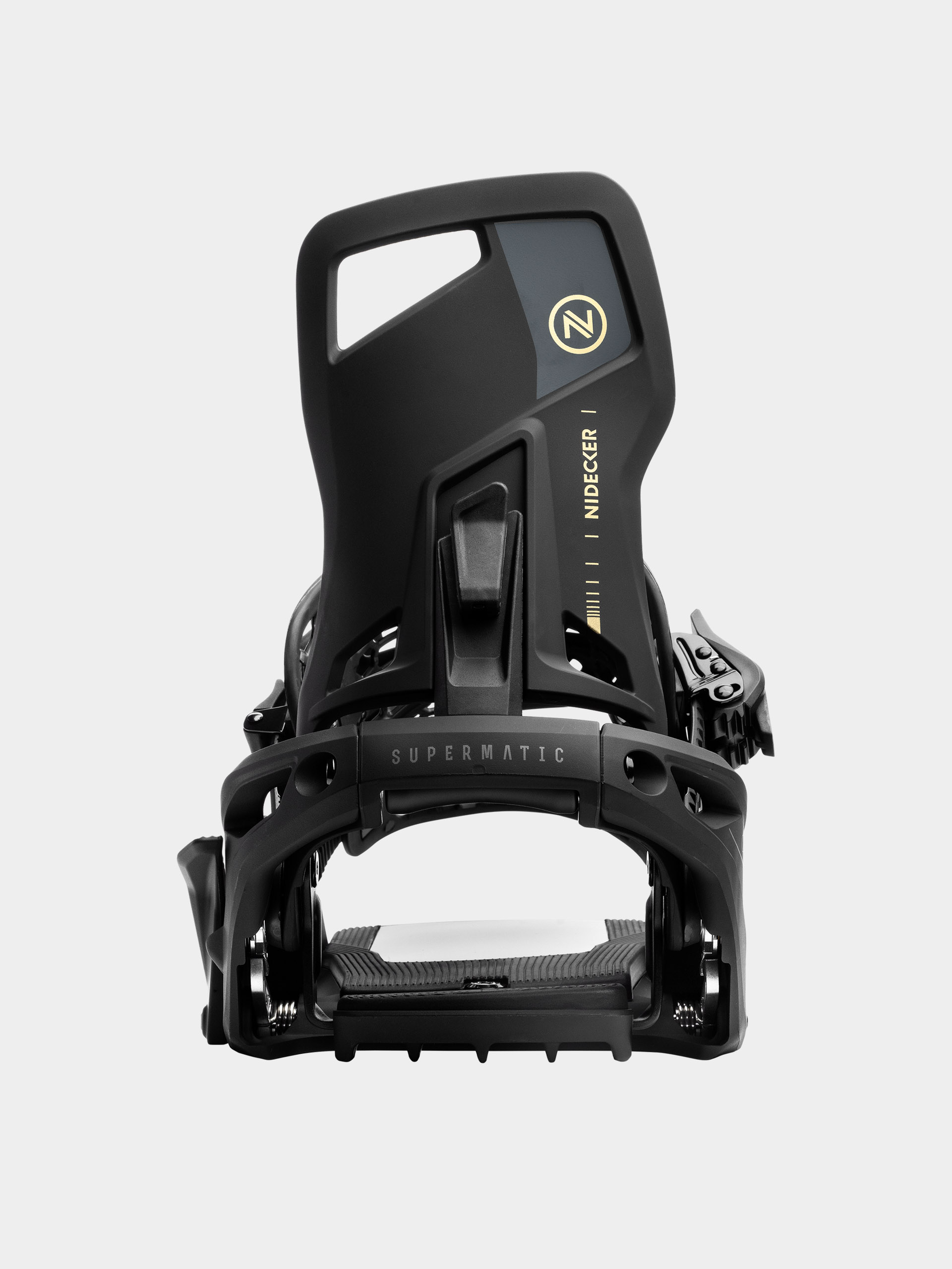 Сноубордичні кріплення Nidecker Og Supermatic - чорний (black)