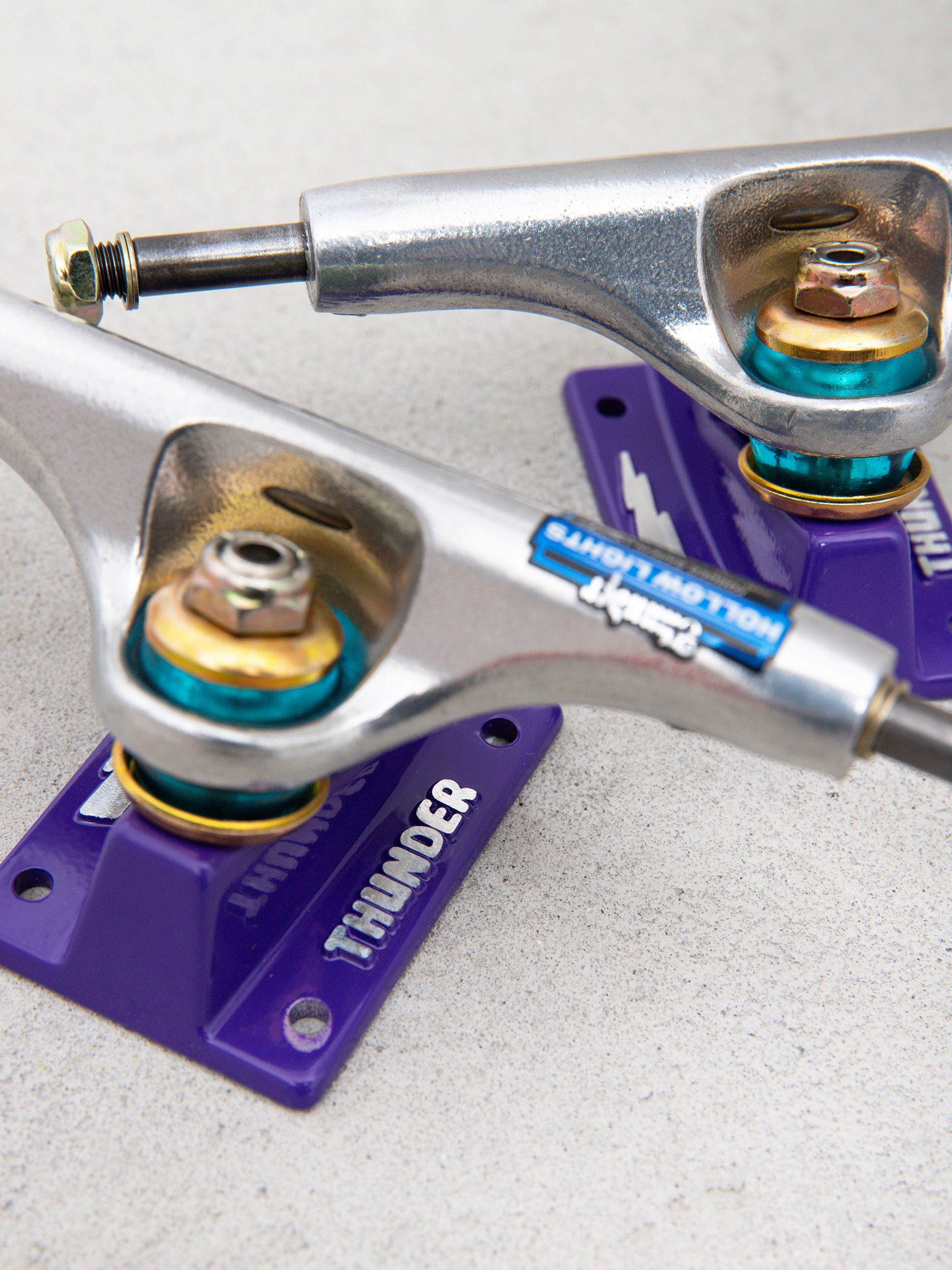 Підвіски Thunder Dashawn Jordan Diamondback Hollow Lights (polished/purple)