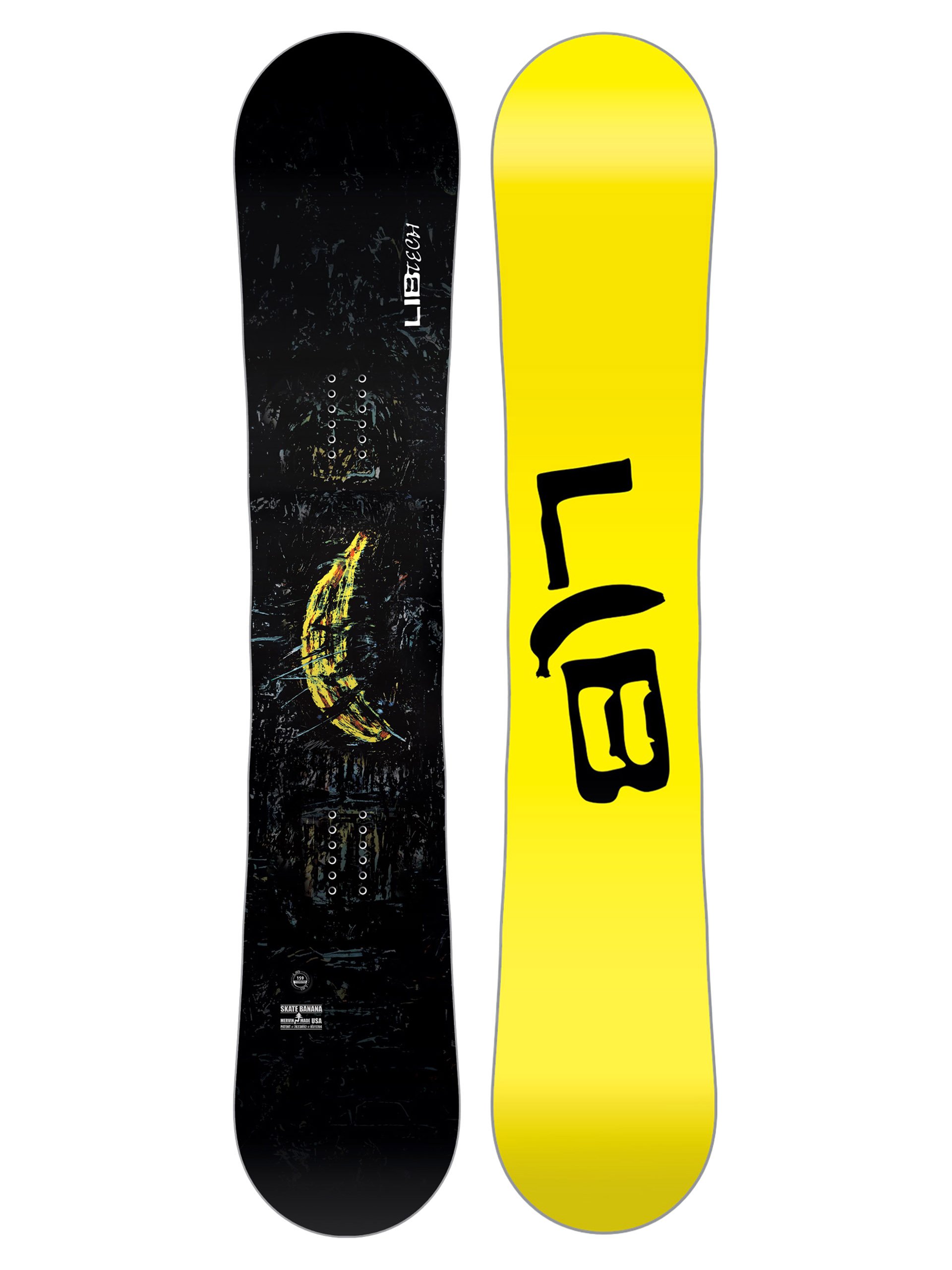 u0421u043du043eu0443u0431u043eu0440u0434 Lib Tech Skate Banana (yellow/black)