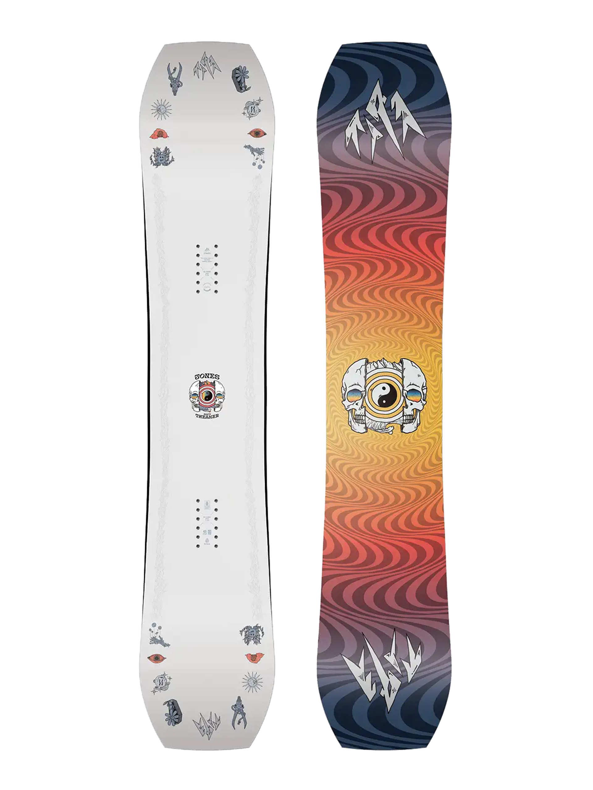 Чоловічий Сноуборд Jones Snowboards Tweaker (white)