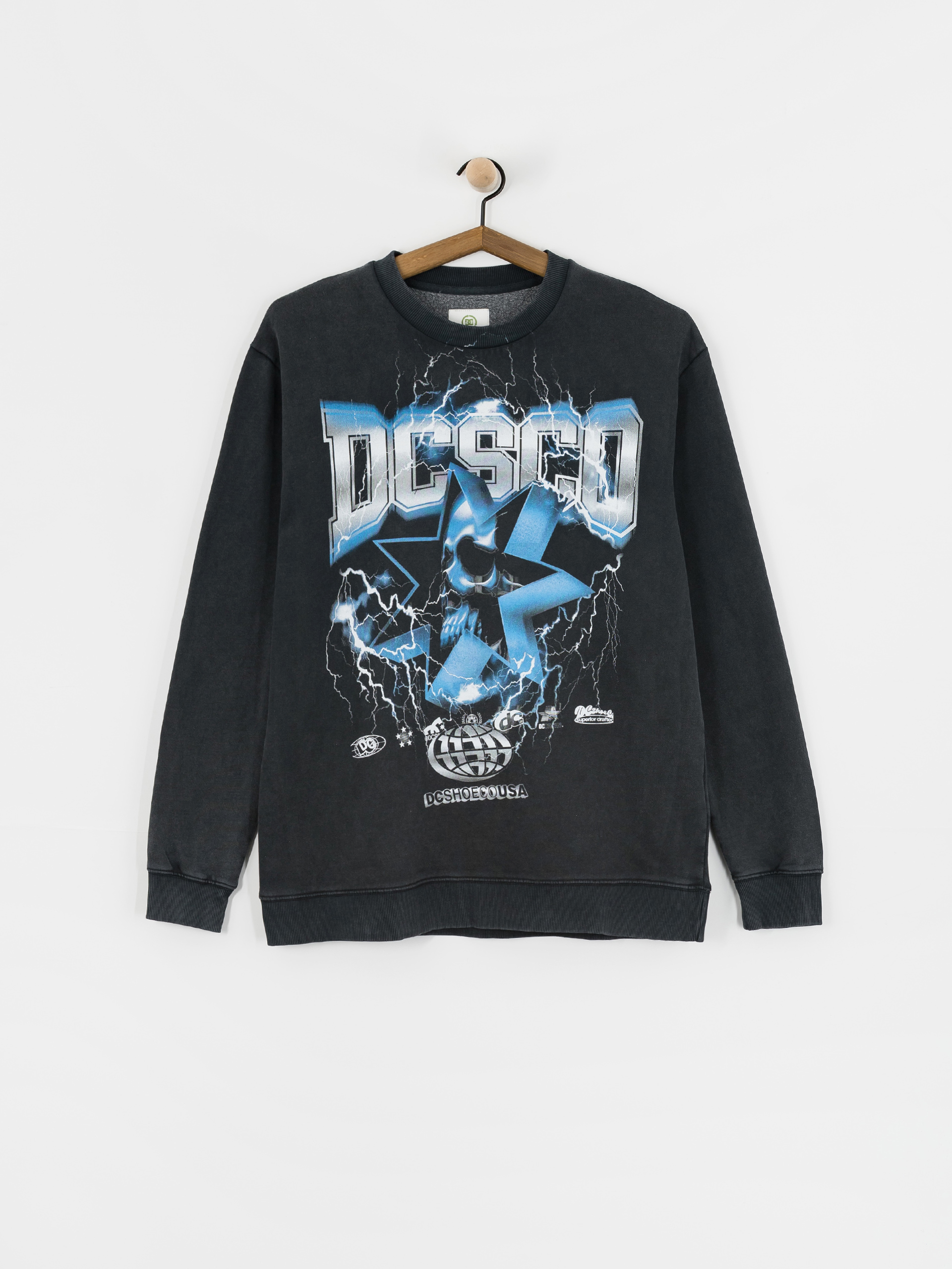Світшот DC Skull Shock Crew (black)