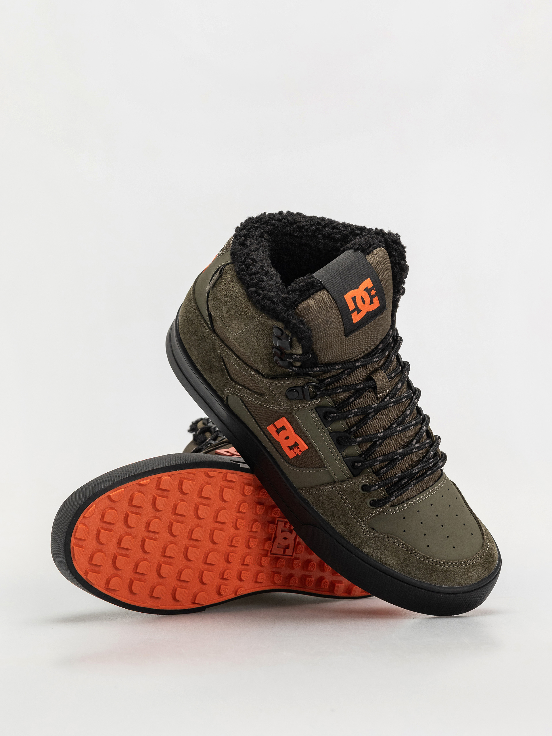 Взуття DC Pure High Top Wc Wnt (olive/black)