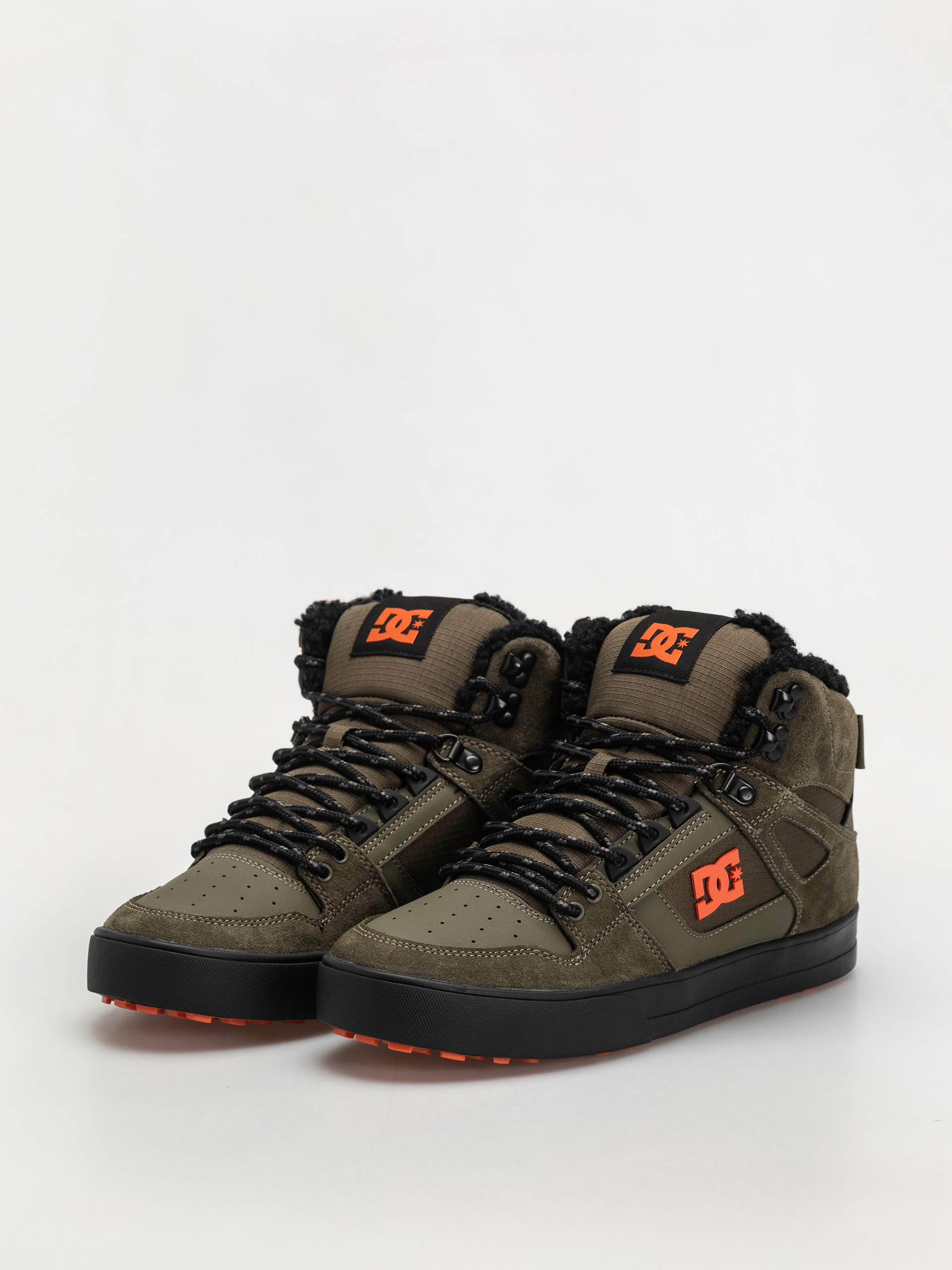 Взуття DC Pure High Top Wc Wnt (olive/black)