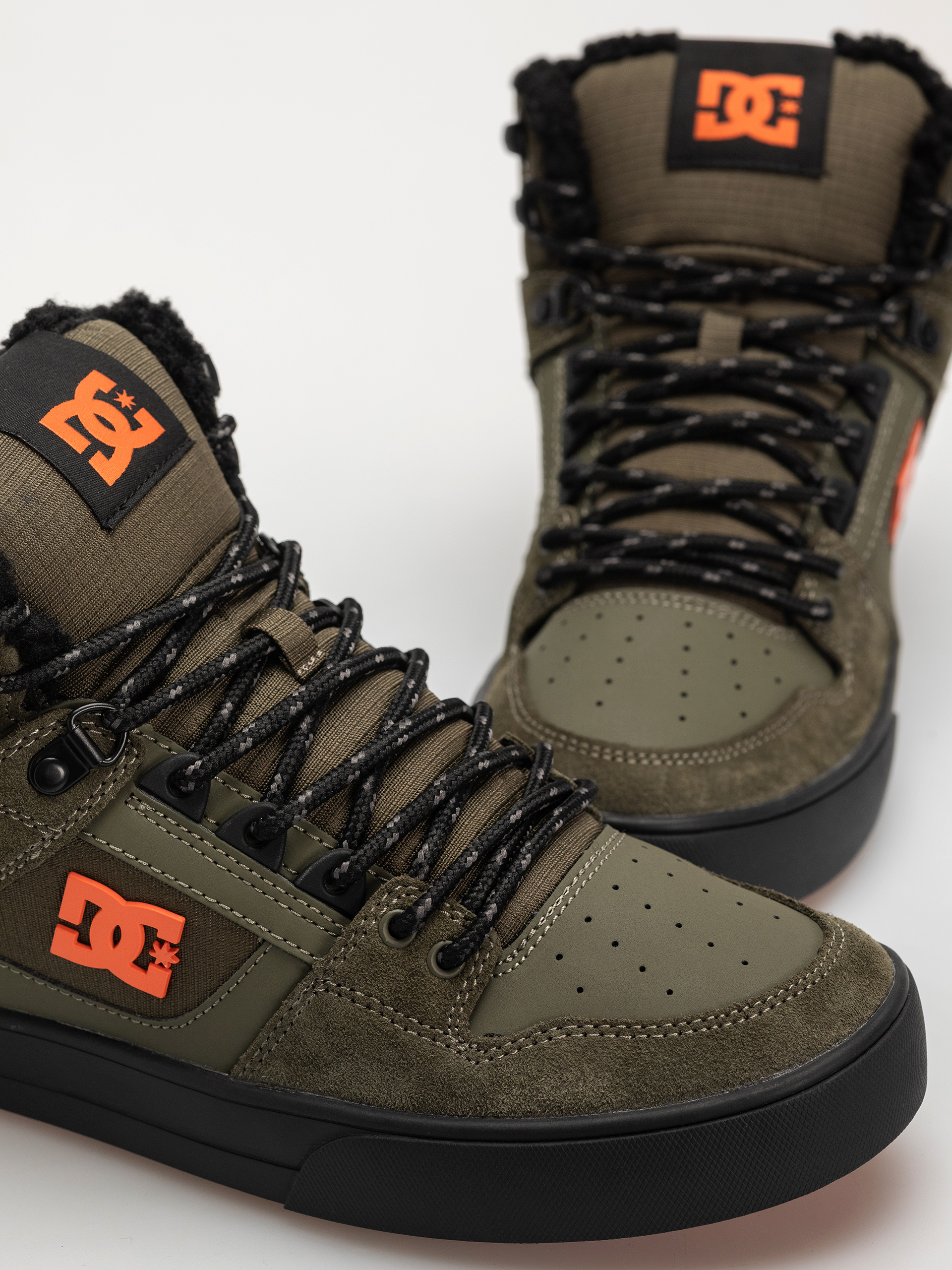 Взуття DC Pure High Top Wc Wnt (olive/black)