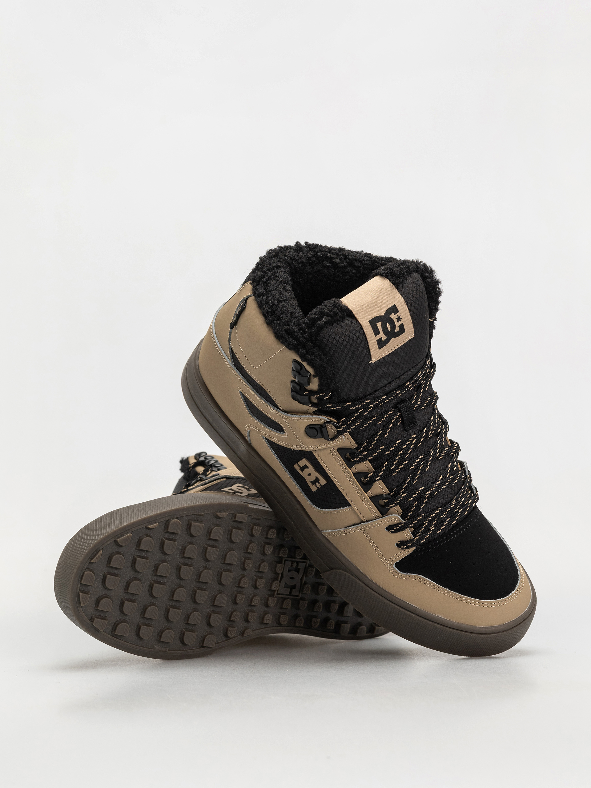 Взуття DC Pure High Top Wc Wnt (tan/black)