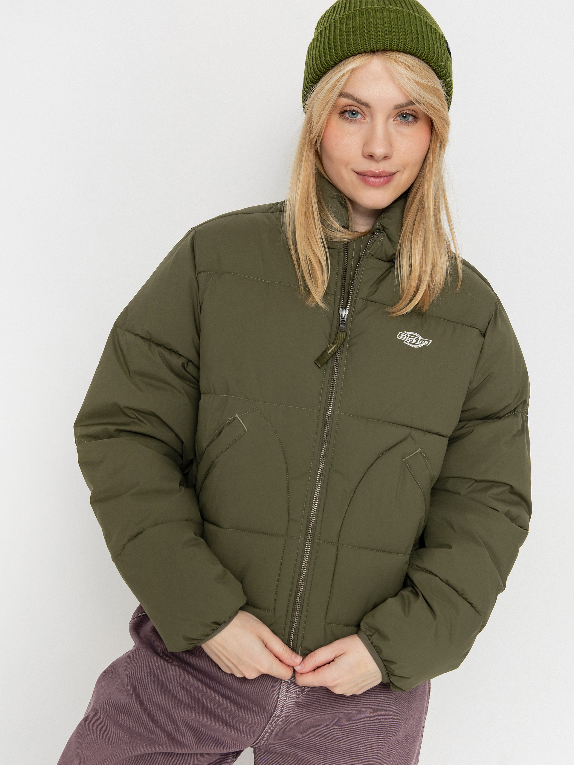 u041au0443u0440u0442u043au0430 Dickies Summerdale Puffer Wmn (military gr)