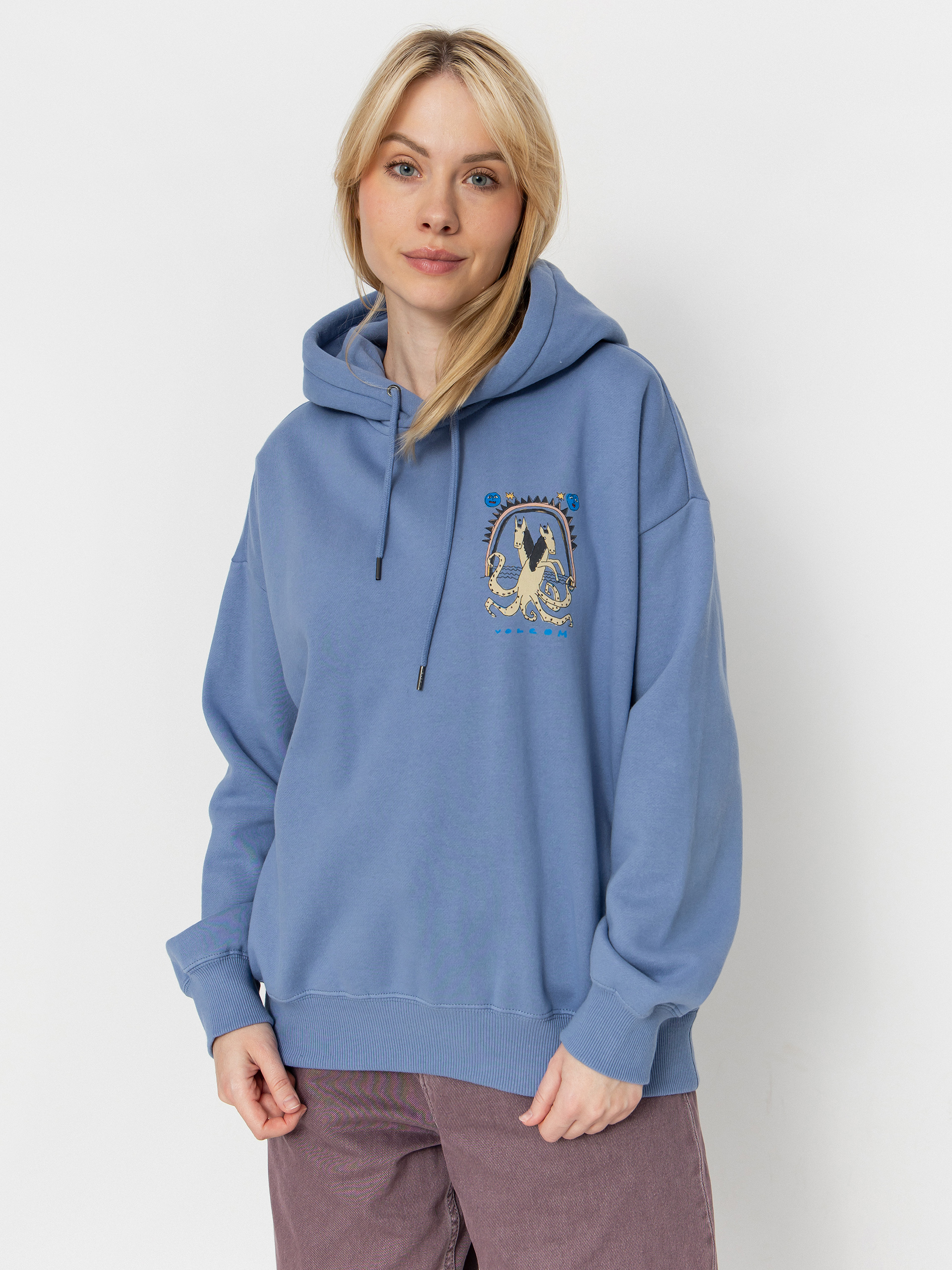 Худі Volcom Moove On HD Wmn (carolina blue)