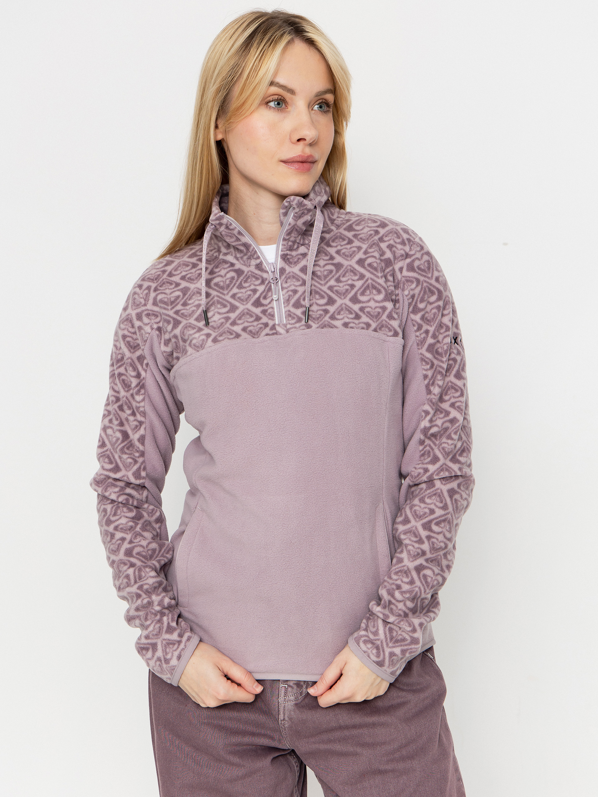 Флісовий светр Roxy Sayna Half Zip Wmn