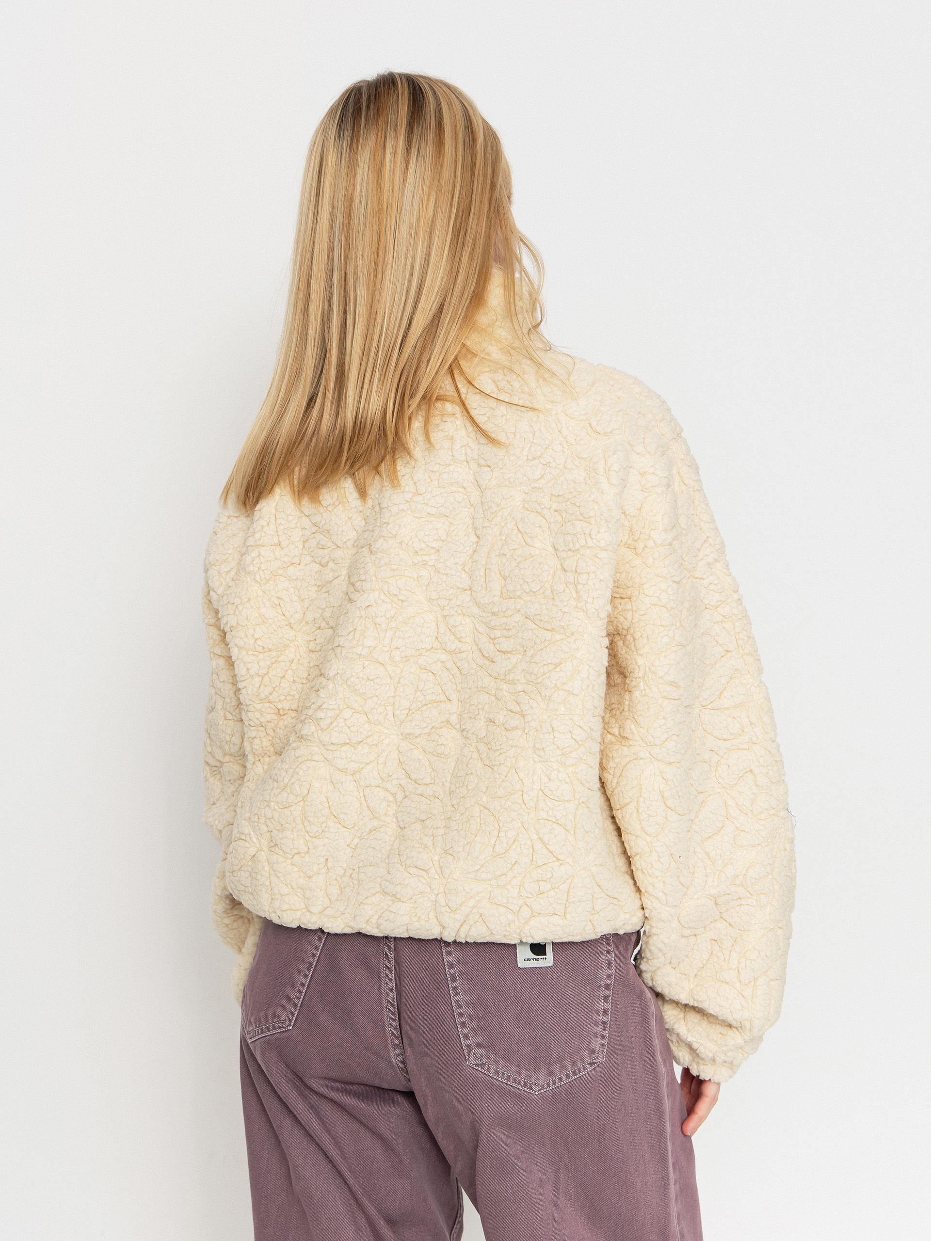 Жіночий Флісовий светр Roxy Blurry Cloud (parchment)