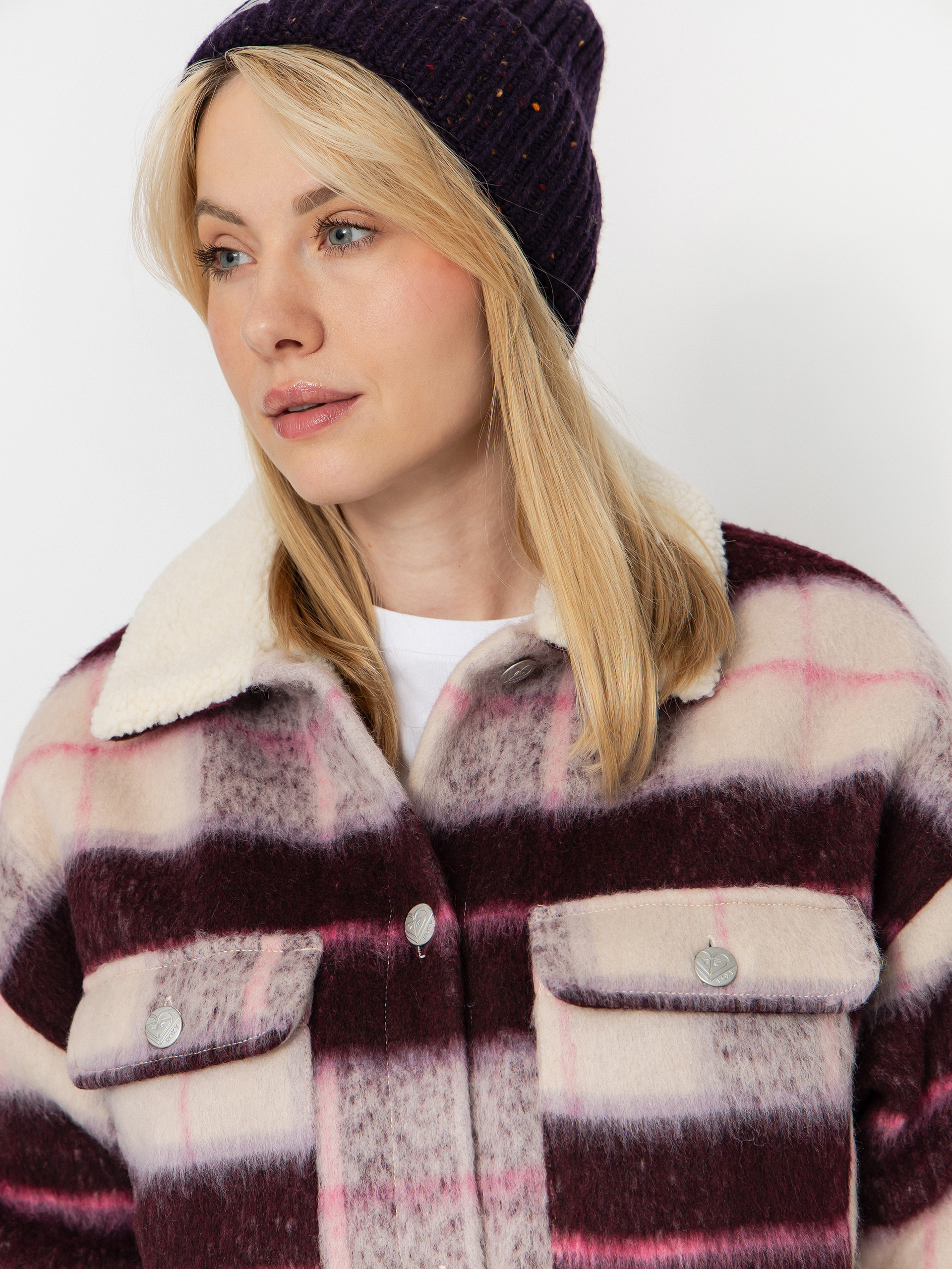 Куртка Roxy Passage Of Time Wmn (parchment mariachi plaid)