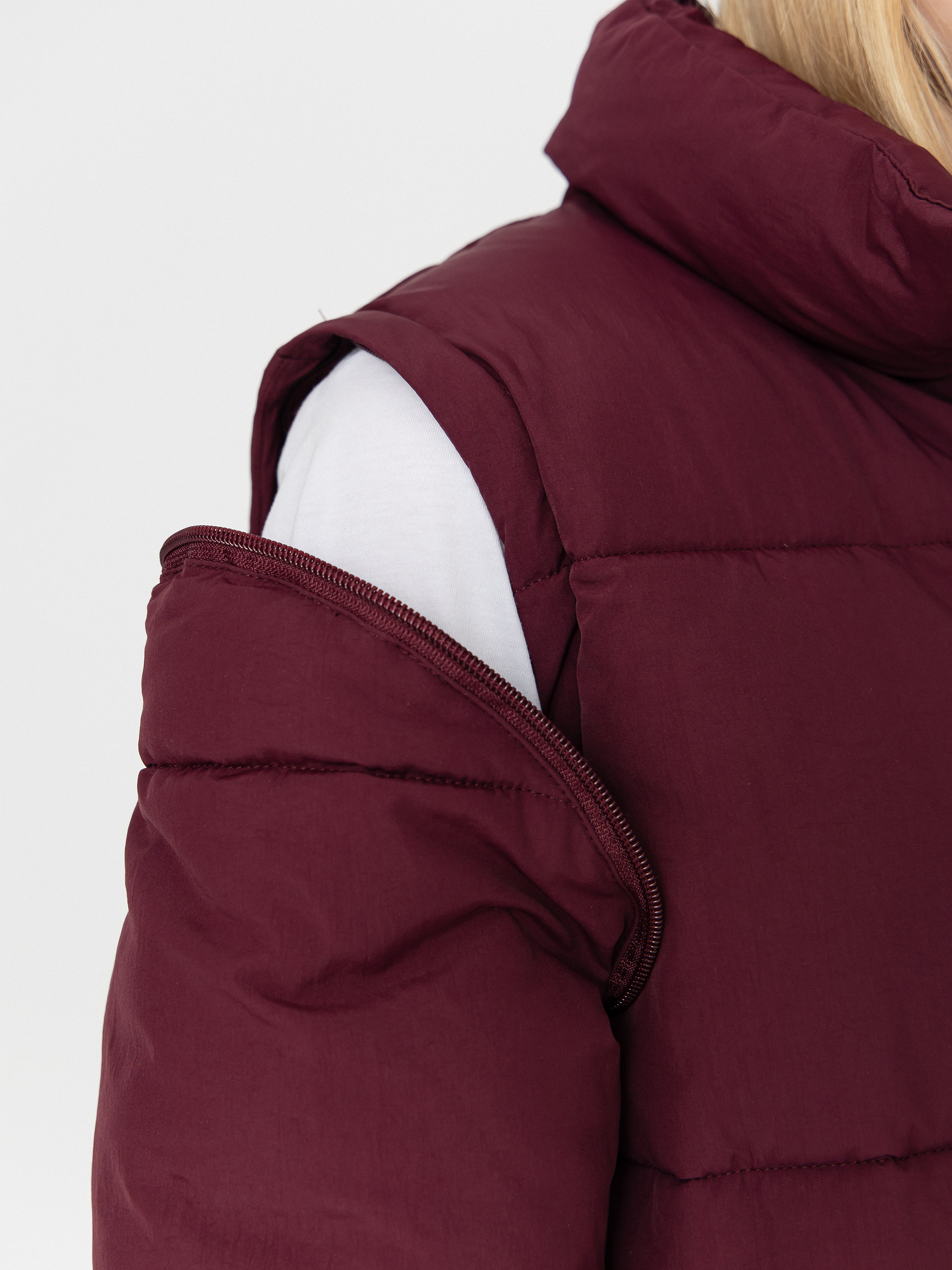 Куртка Santa Cruz Strip 2 In 1 Quilted Wmn (dark cherry)