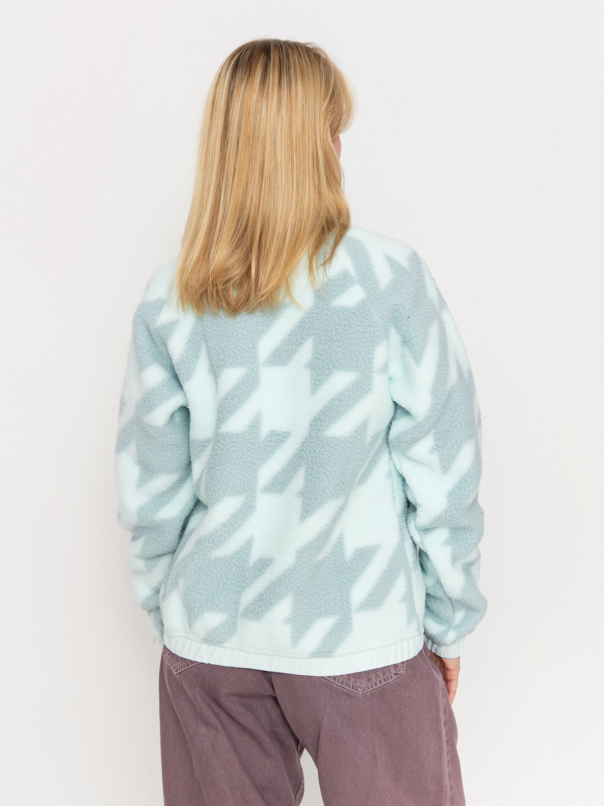 Жіночий Флісовий светр Helly Hansen Imperial Printed Pile Snap (icicle houndstooth aop)