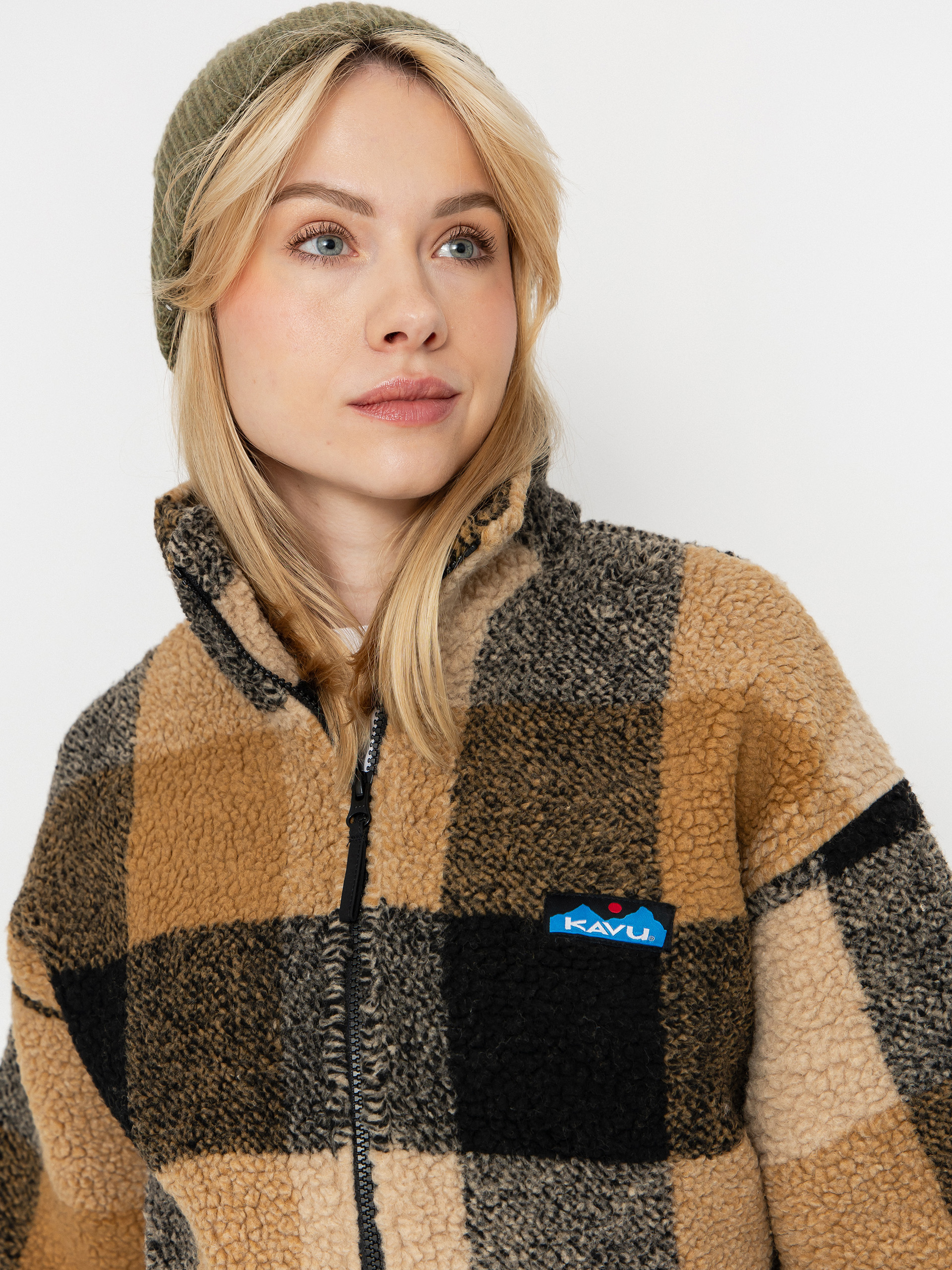 Жіночий Флісовий светр Kavu Loven (hilltop plaid)