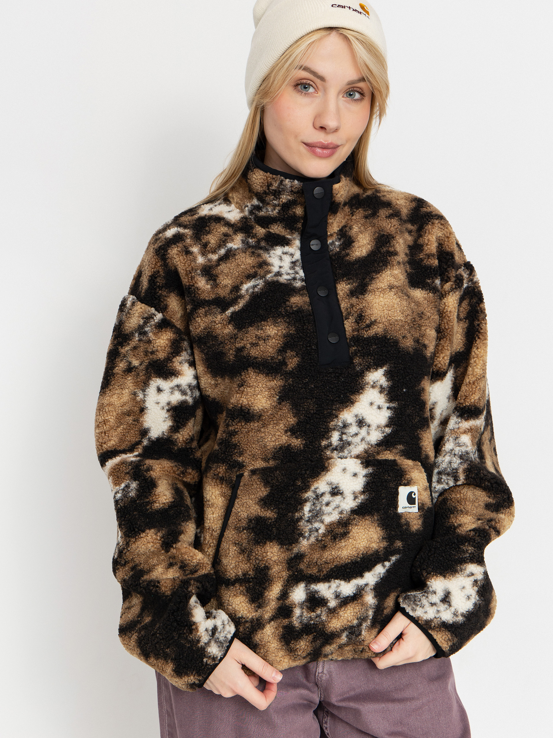 Флісовий светр Carhartt WIP Elliot Wmn