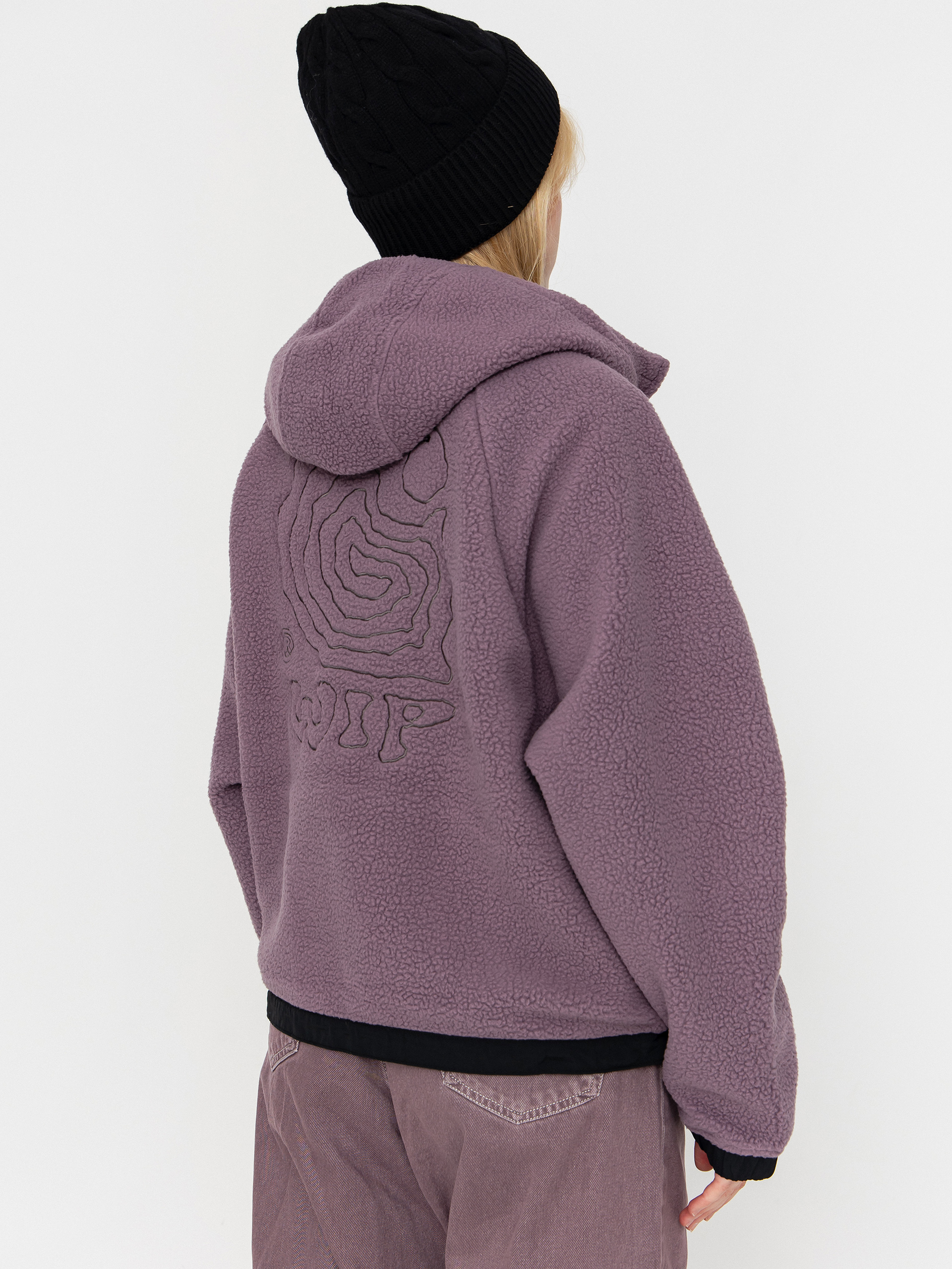 Жіночий Флісовий светр Carhartt WIP Helix (phlox/porphyry)