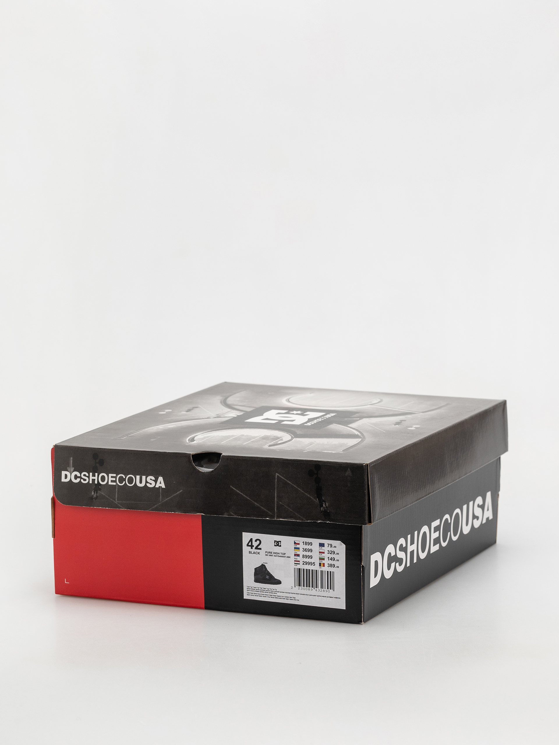 Взуття DC Pure High Top Wc Wnt (black/black/black)