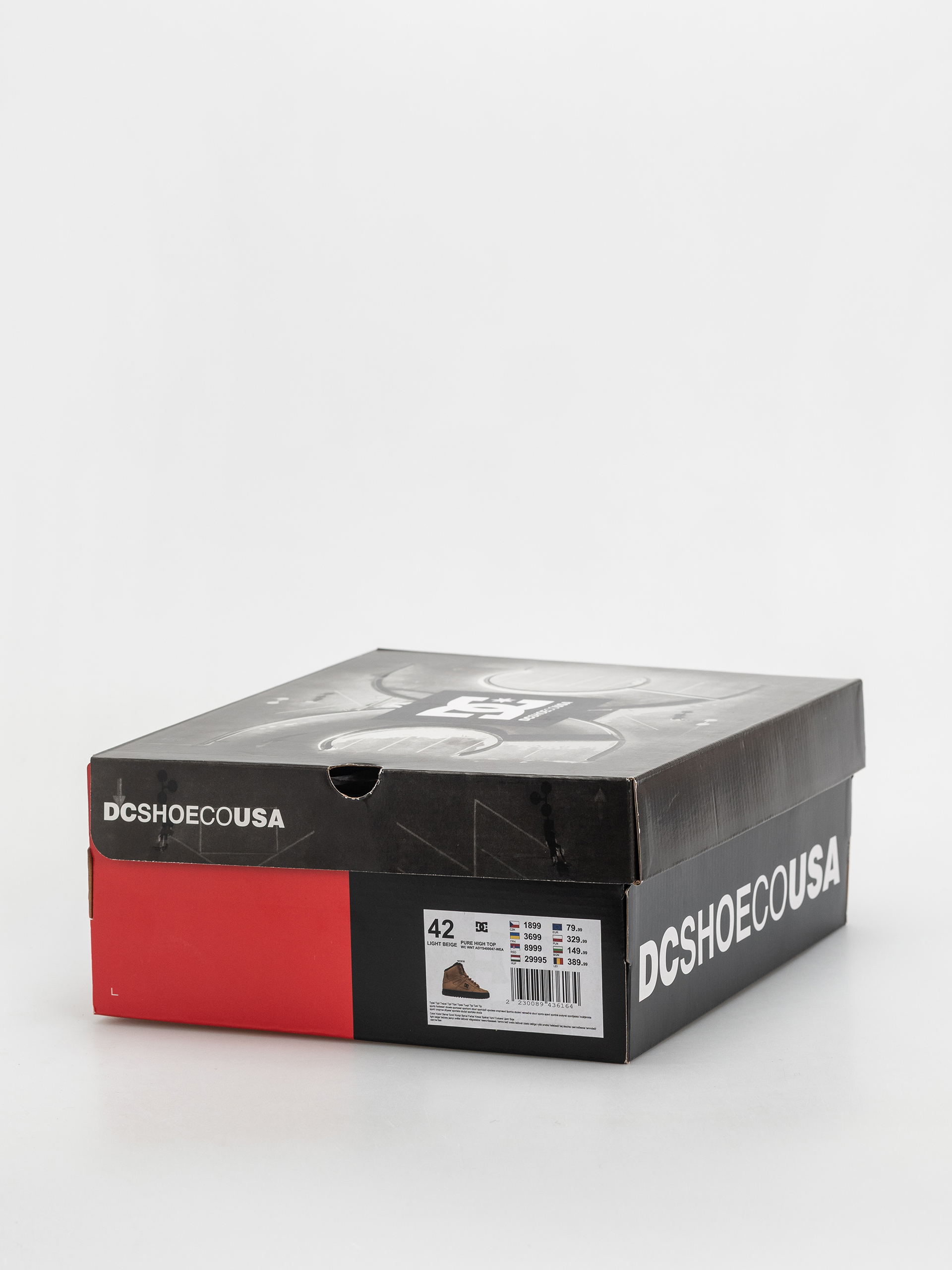 Взуття DC Pure High Top Wc Wnt (wheat)