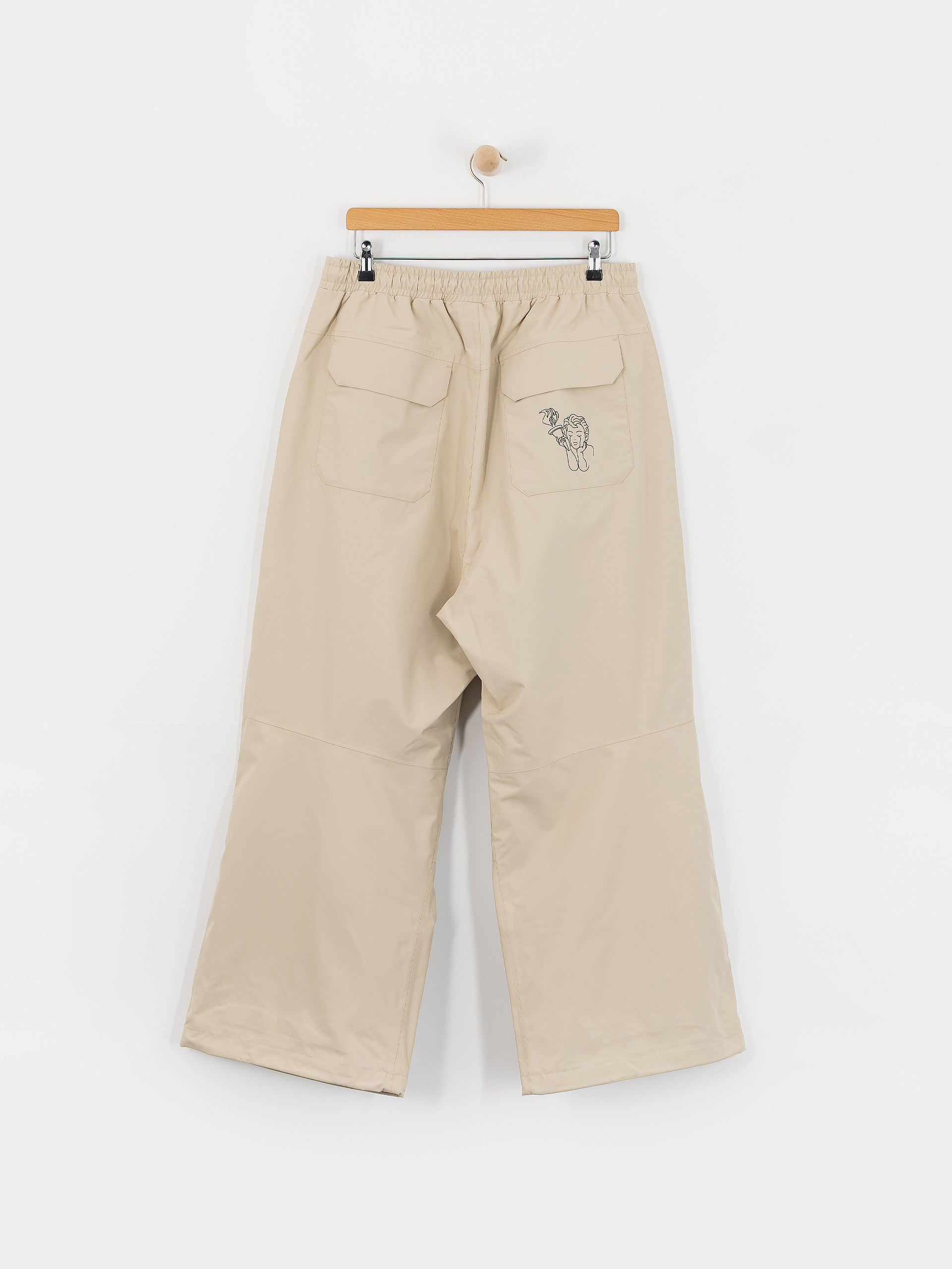 Чоловічі Сноубордичні штани Beyond Medals Park (beige)