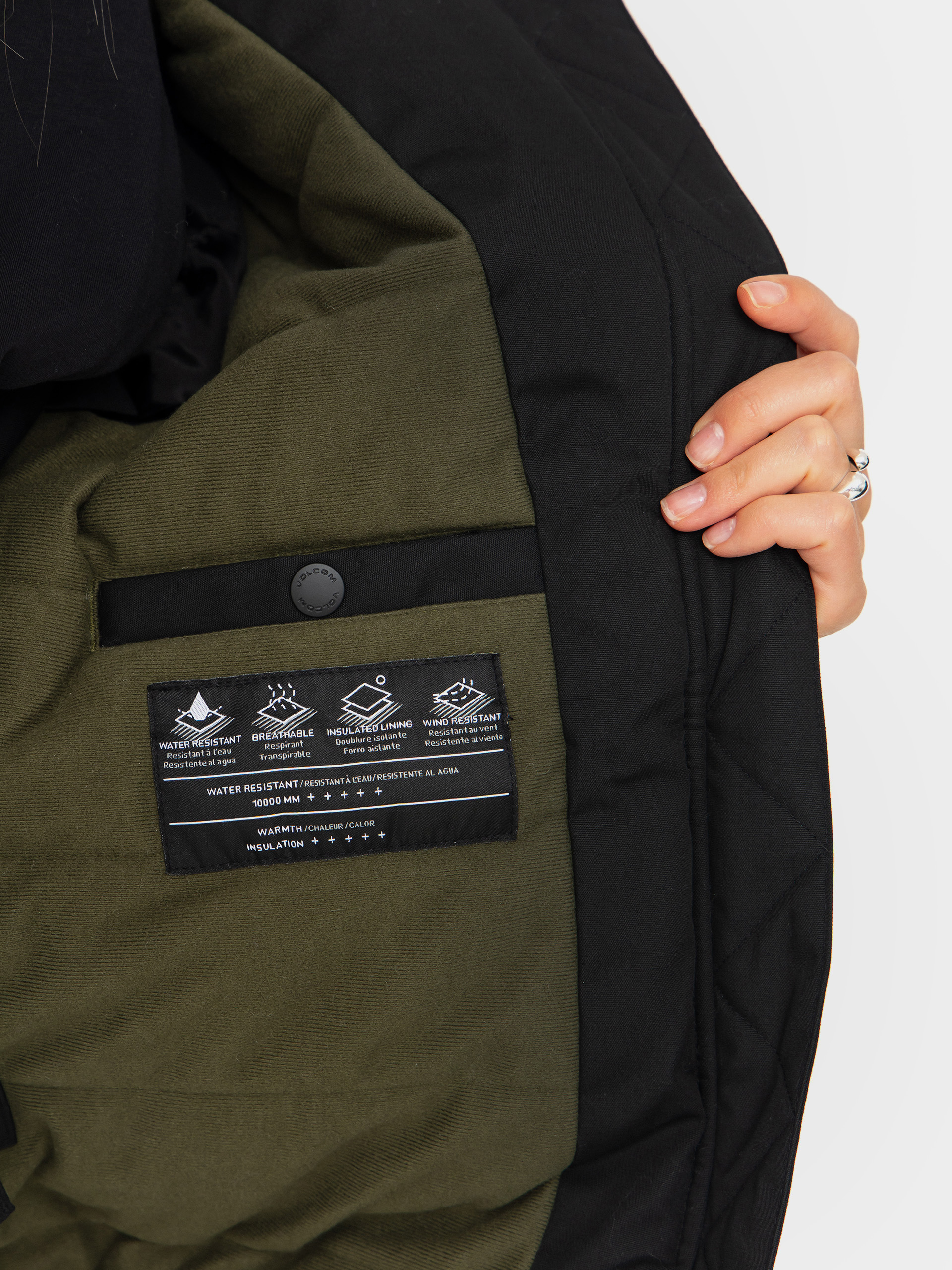 Куртка Volcom Wernan 10K Wmn (black)