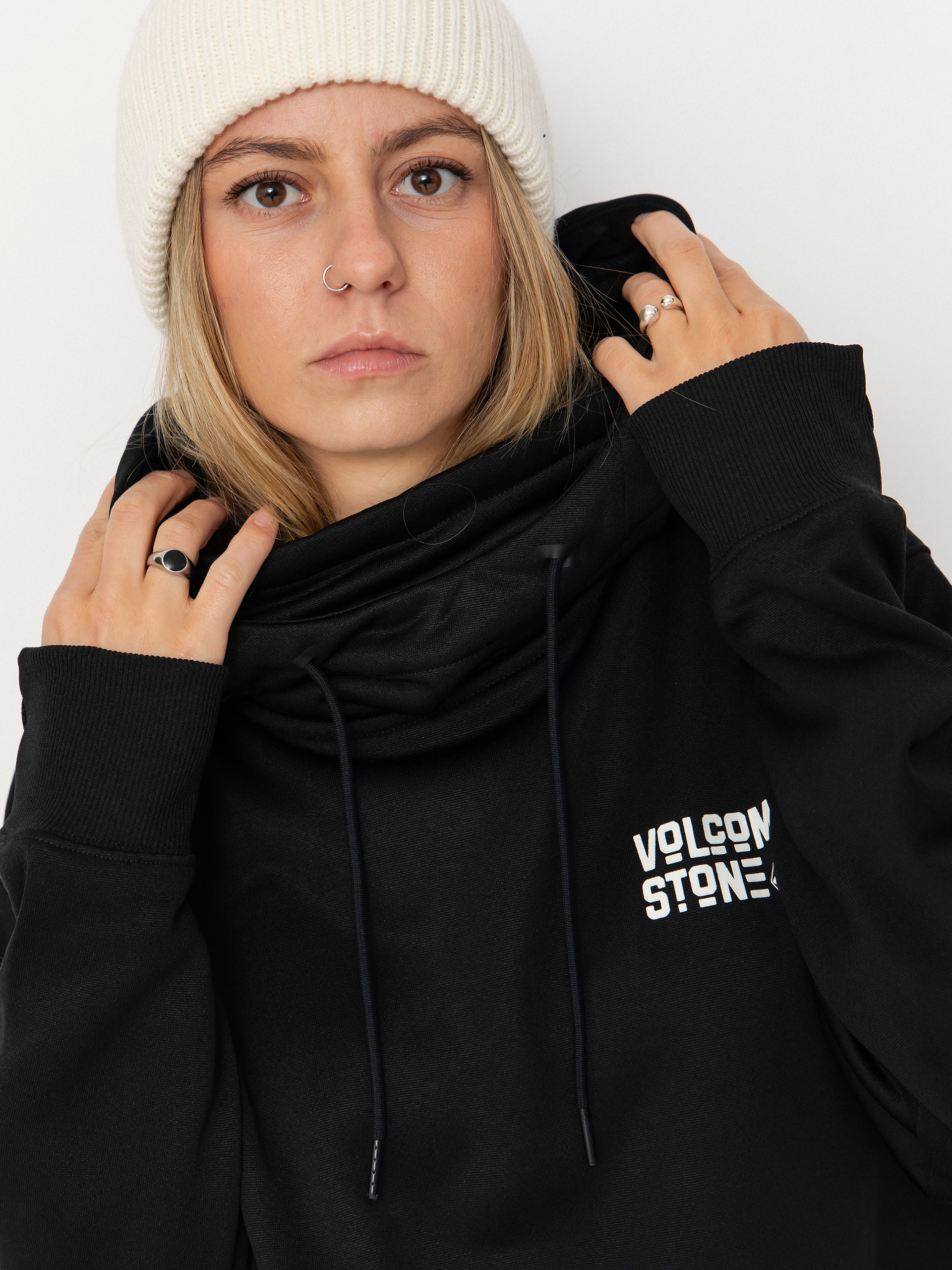 Худі Volcom Riding Hydro HD Wmn (black)