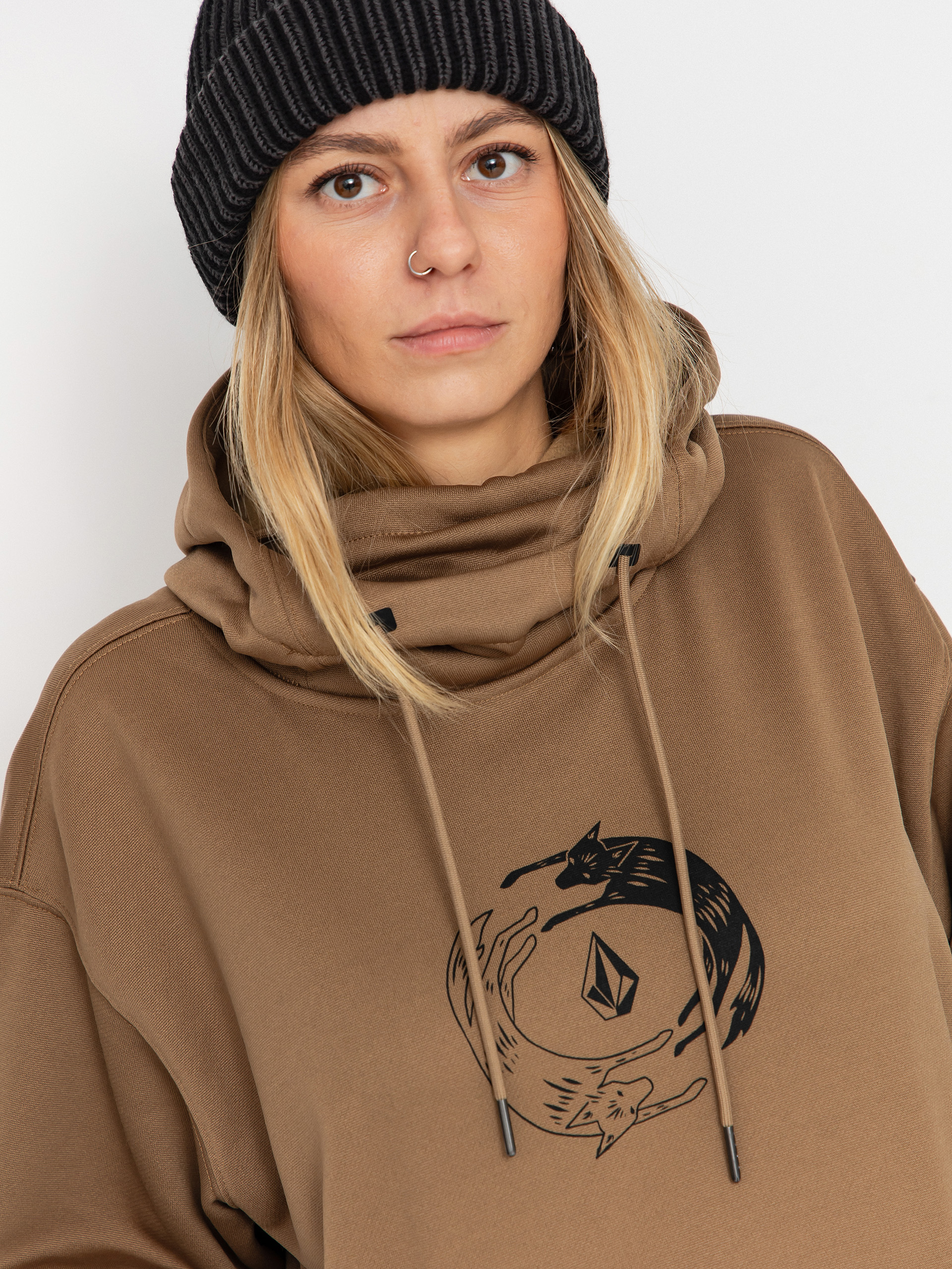 Худі Volcom Riding Hydro HD Wmn (bronze)