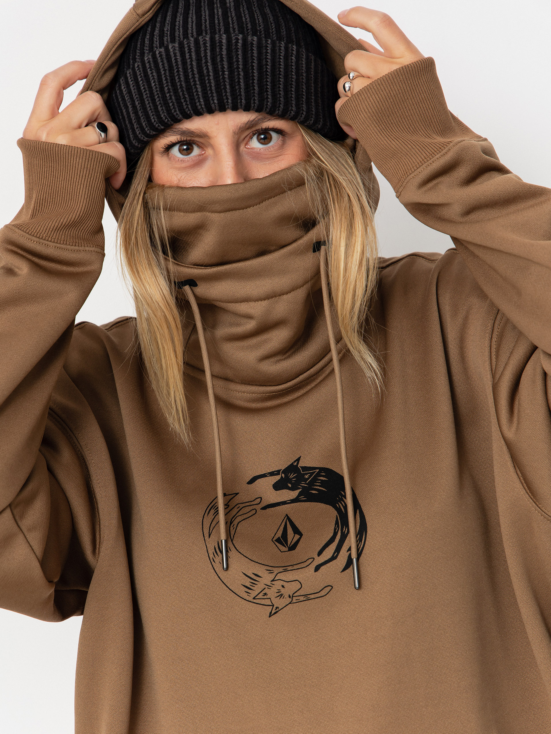 Худі Volcom Riding Hydro HD Wmn (bronze)