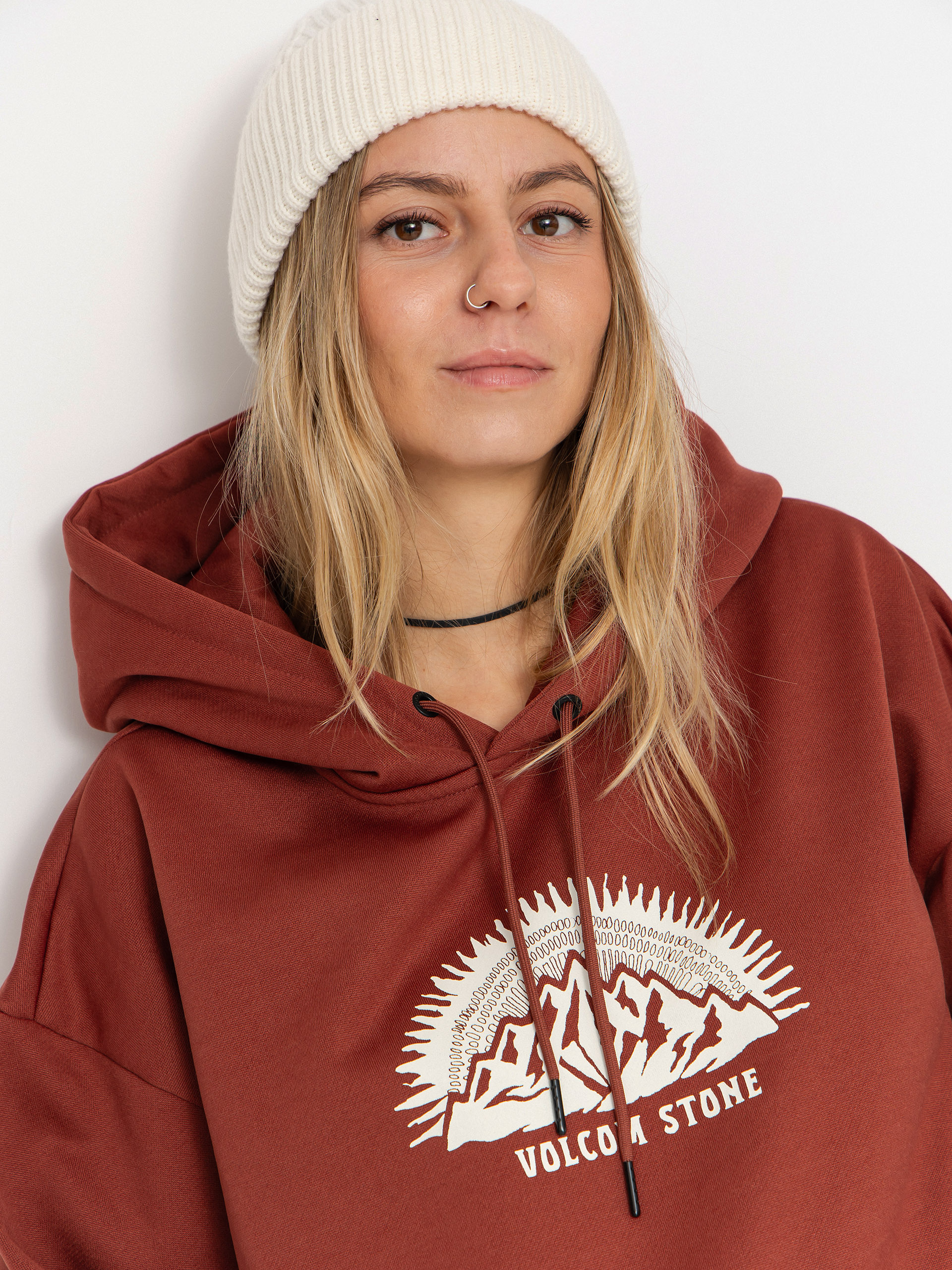 Худі Volcom Essential Hydro HD Wmn (henna)